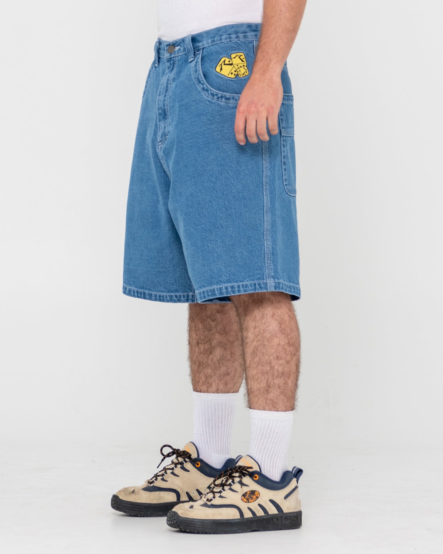 FLIP DADDY ALL IN JORT - MIDDY BLUE