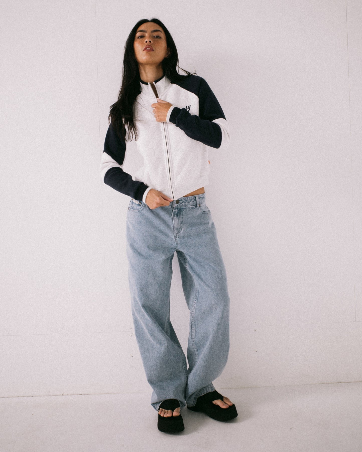 DAY DREAMER FUNNEL NECK FLEECE