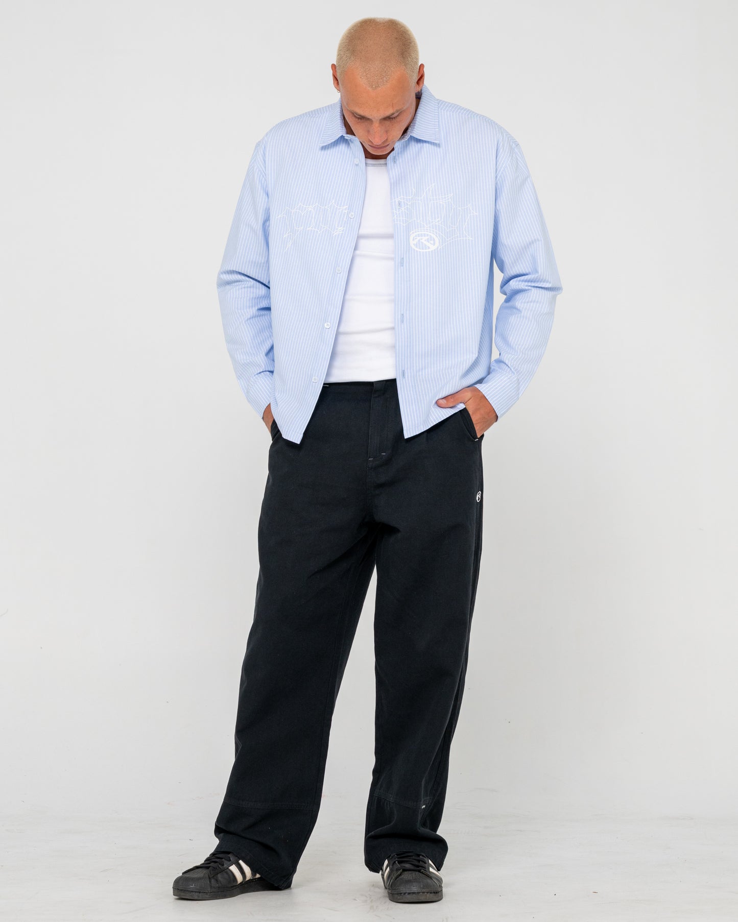 SHINDAWG PLEATED BAGGY PANT