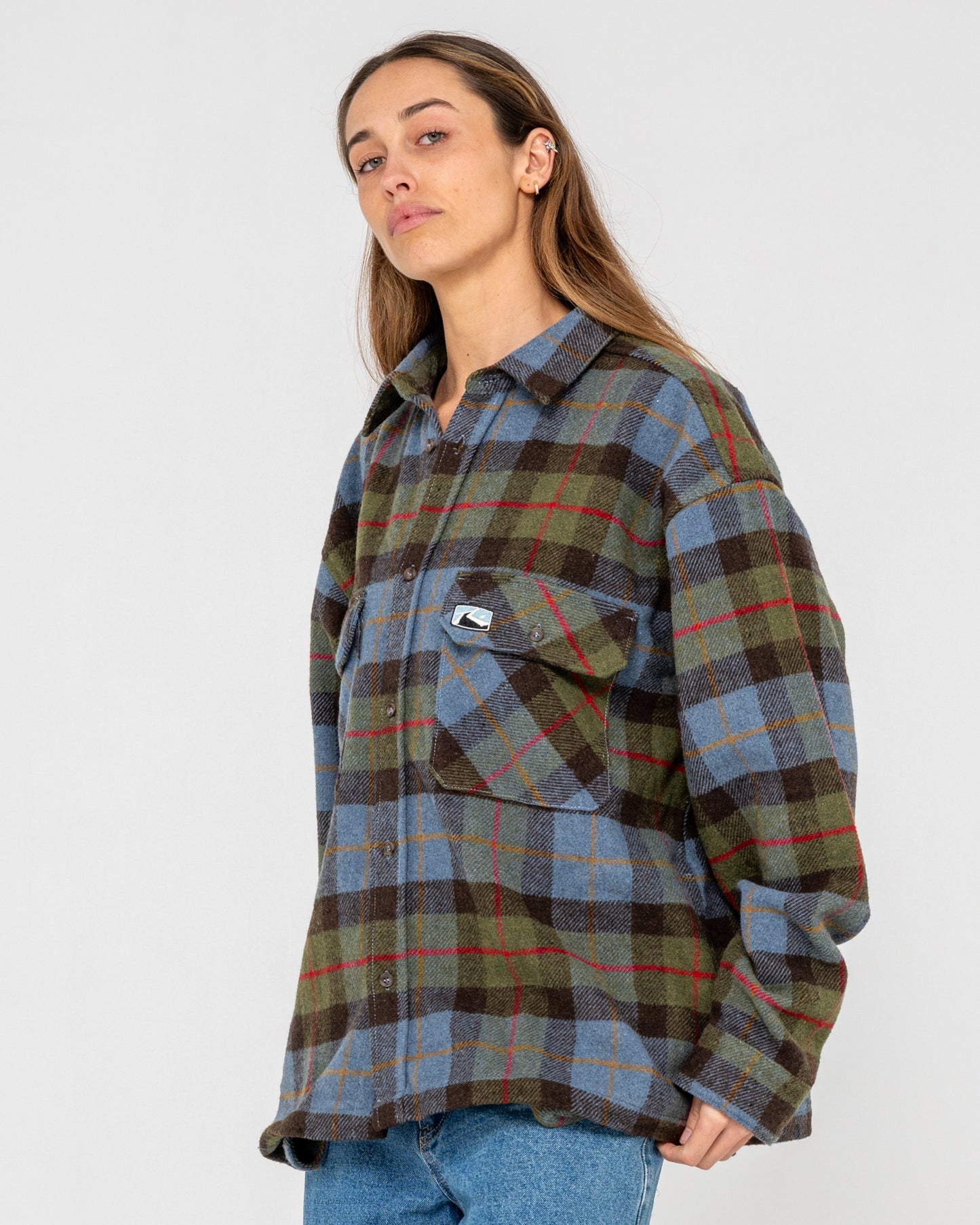 MONDO CANE LONG SLEEVE OVER SHIRT