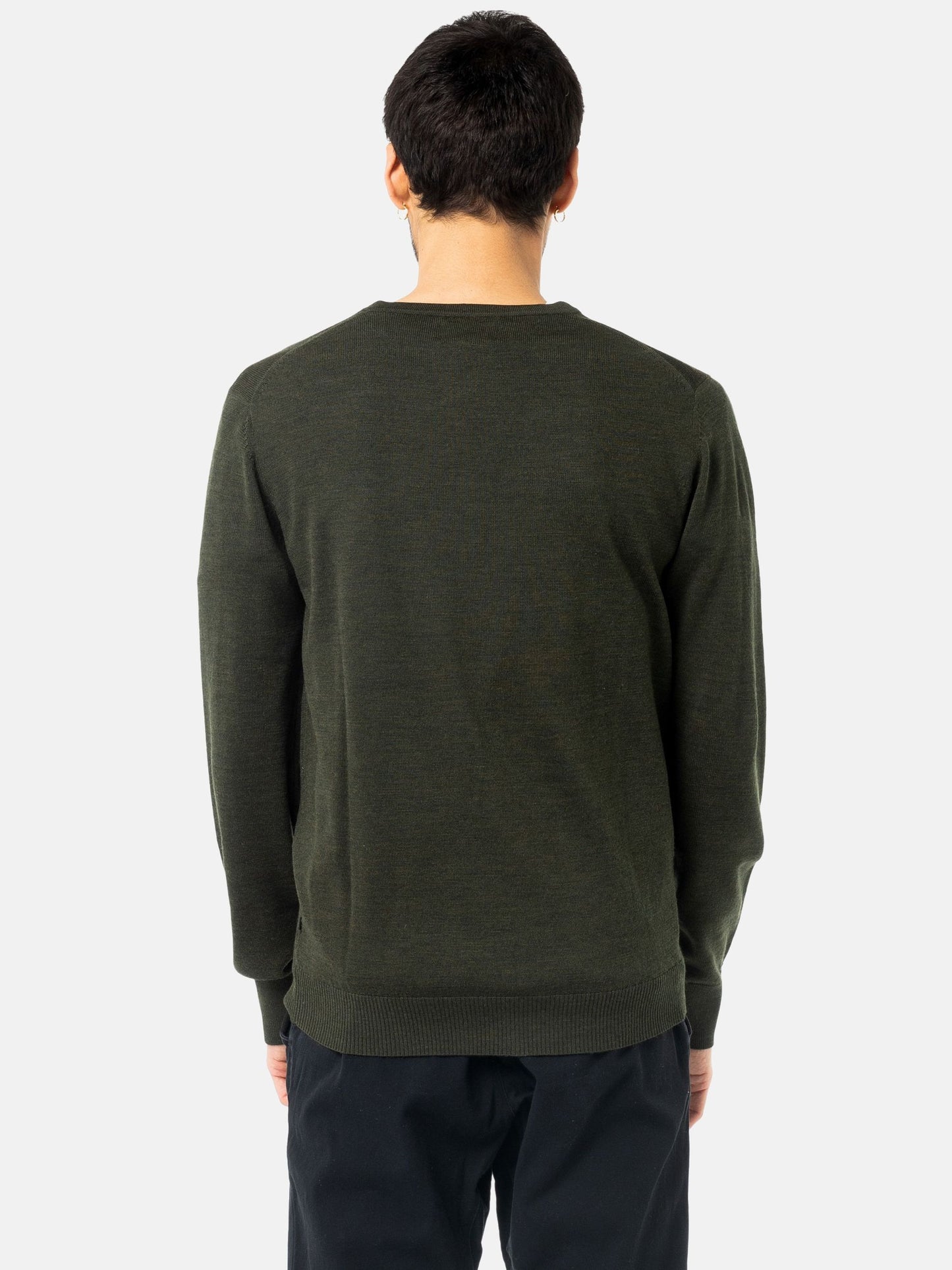 DRAPE V-NECK LAYERING KNIT