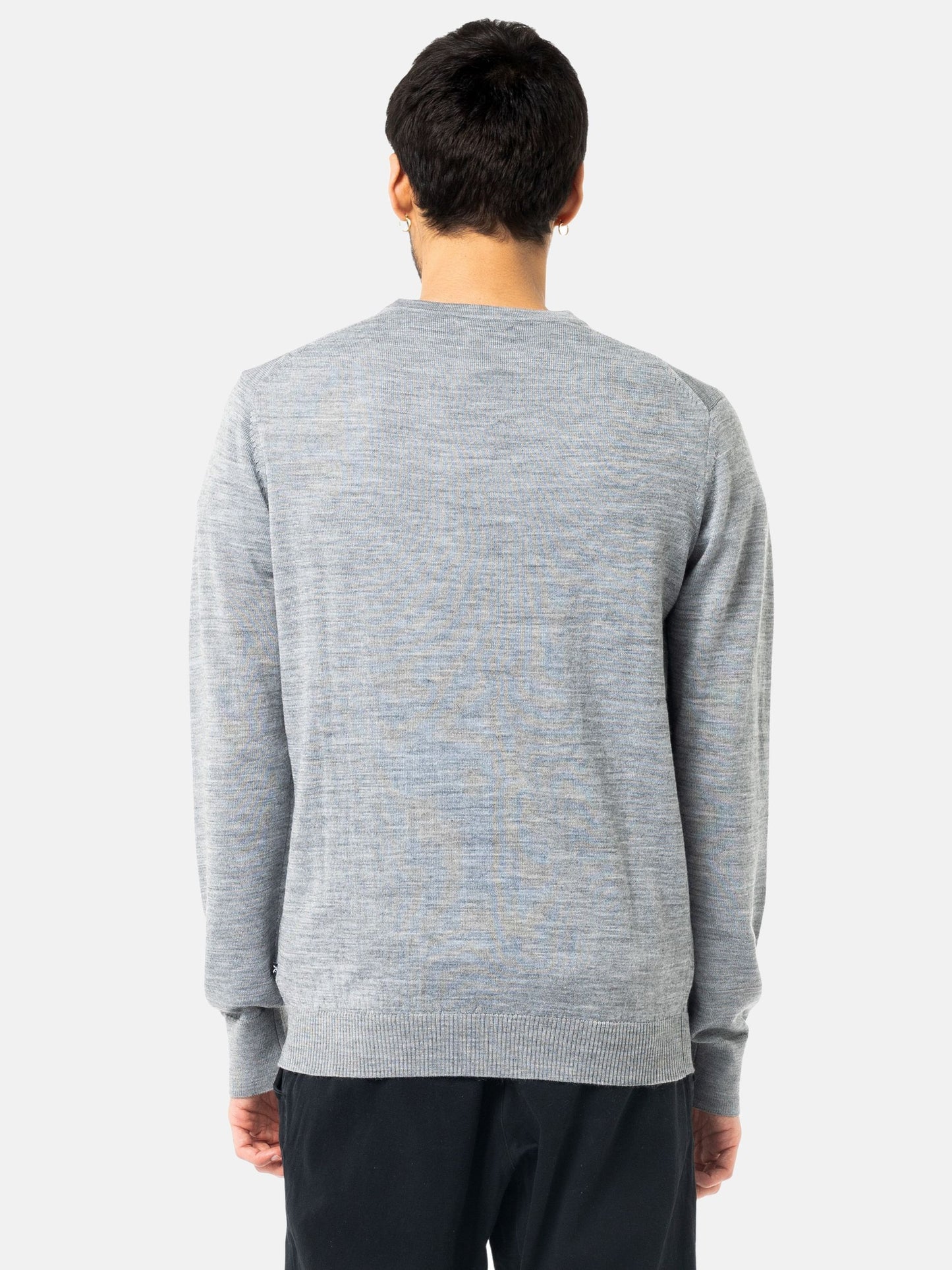 SLUNG CREW NECK LAYERING KNIT