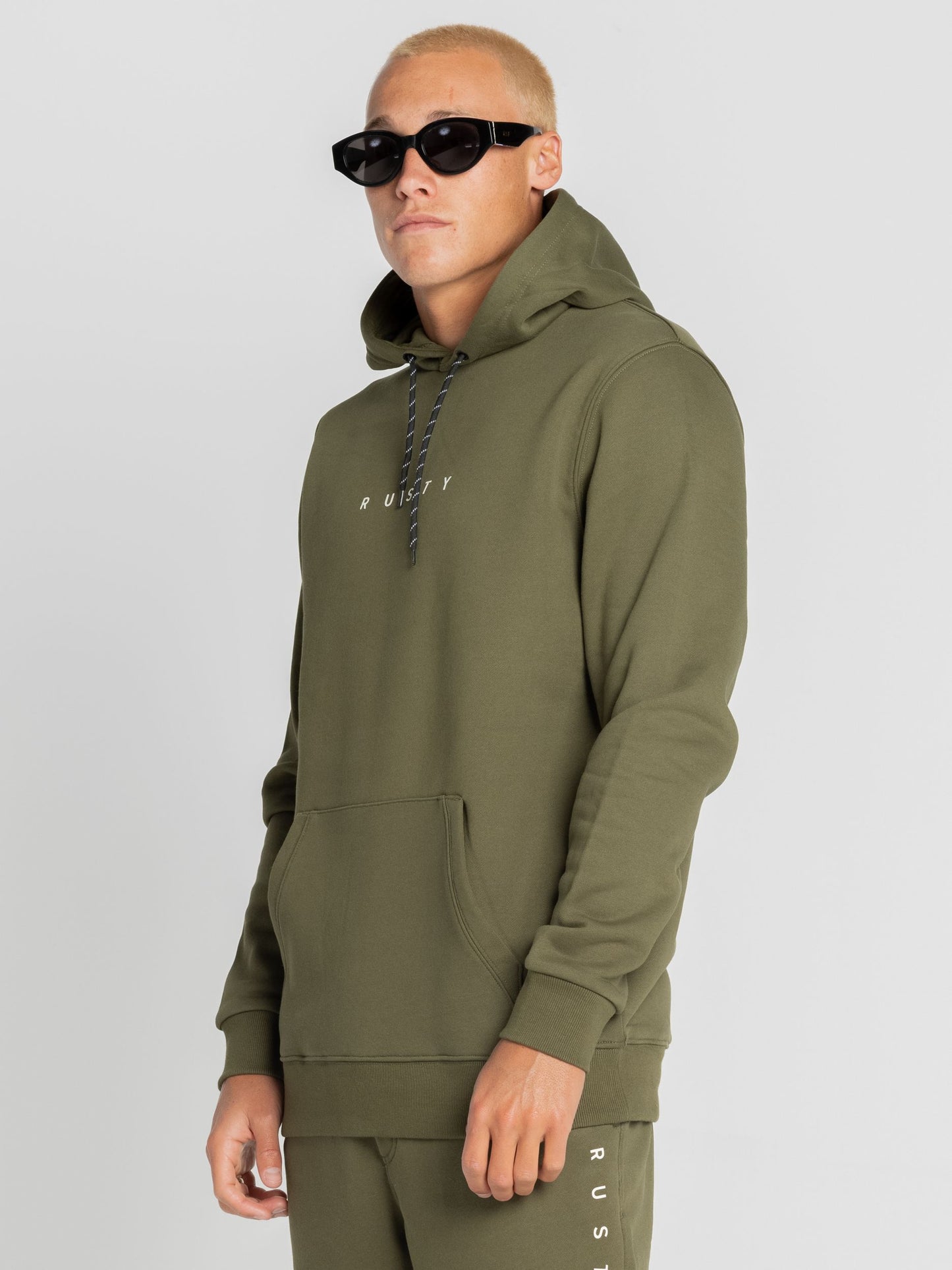 SHORT CUT HOODED FLEECE