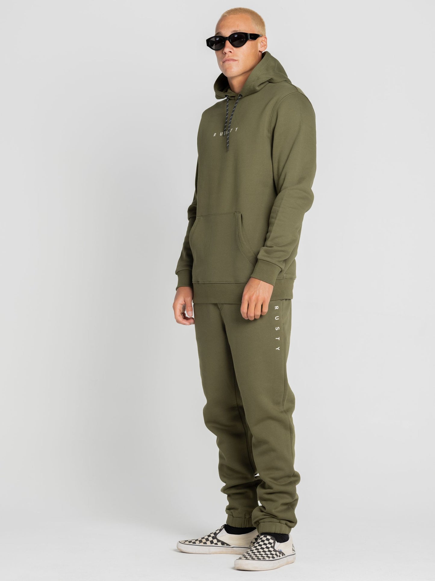 SHORT CUT HOODED FLEECE