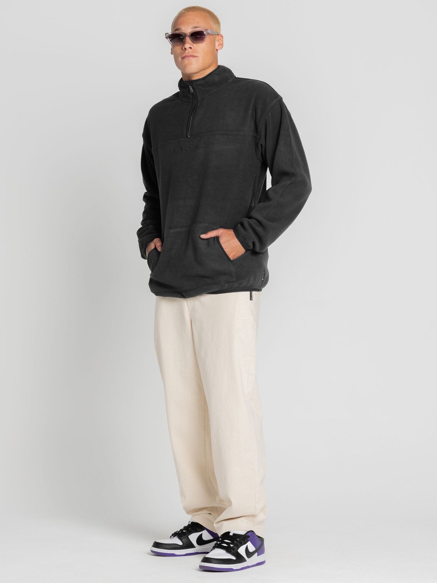 POLARIZED 1/4 ZIP POLAR FLEECE