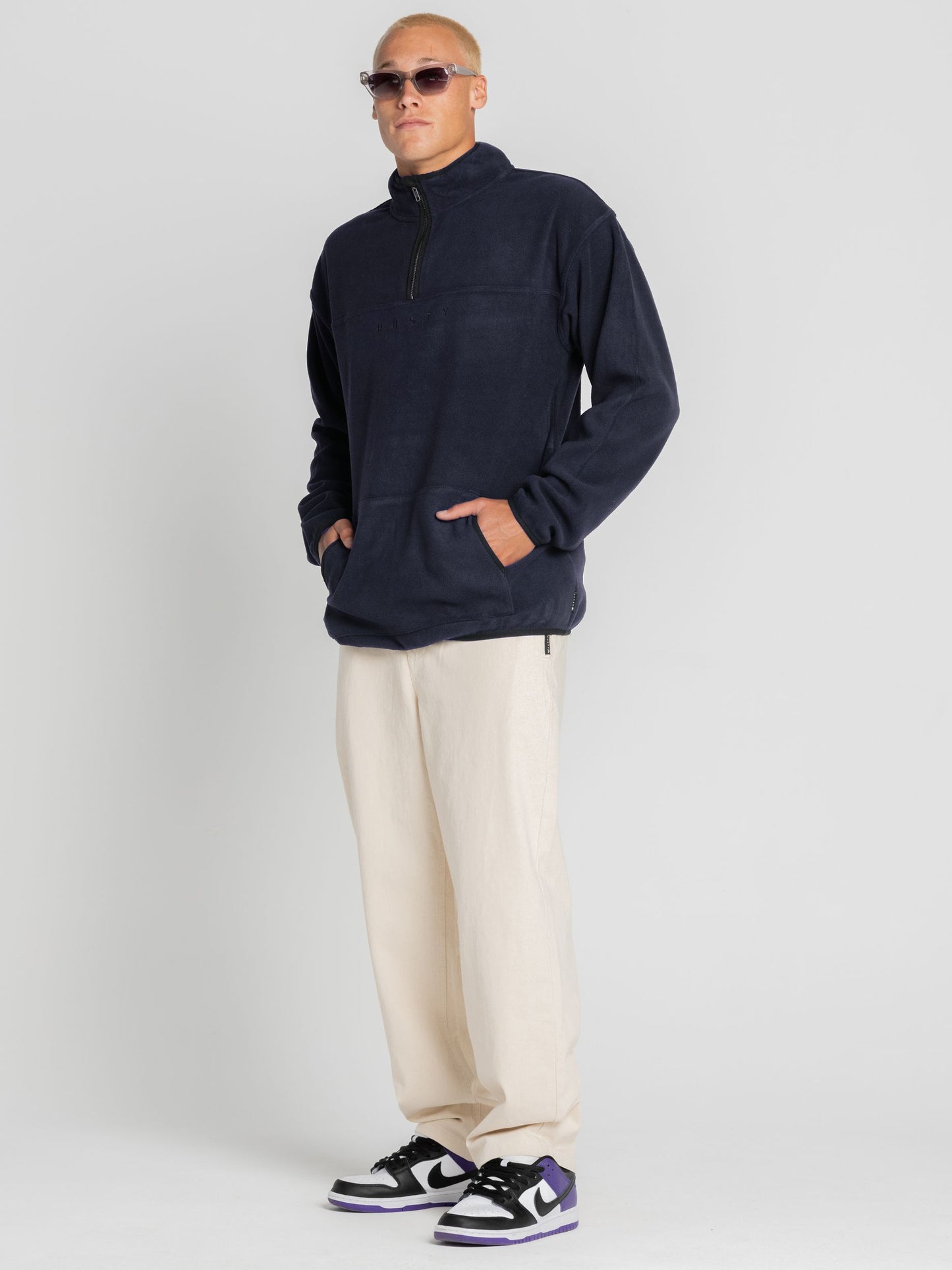 POLARIZED 1/4 ZIP POLAR FLEECE