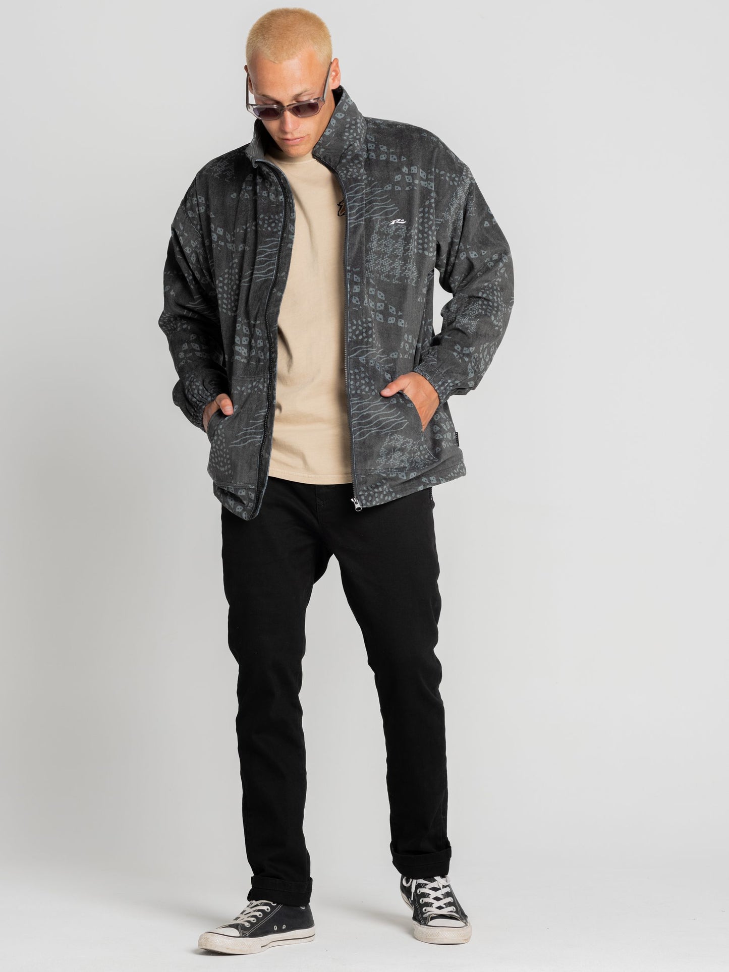 BLACK ICE ZIP THRU JACKET