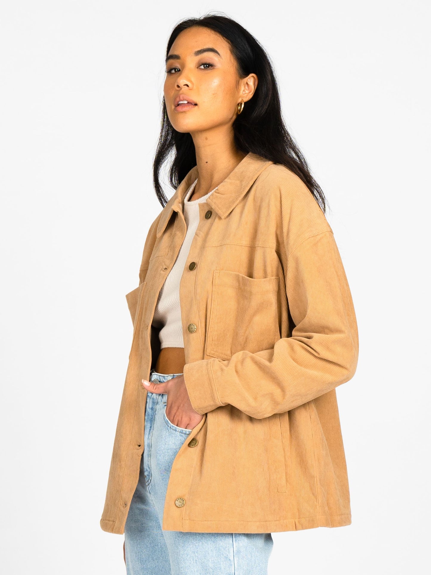 KEEP DREAMING CORD JACKET