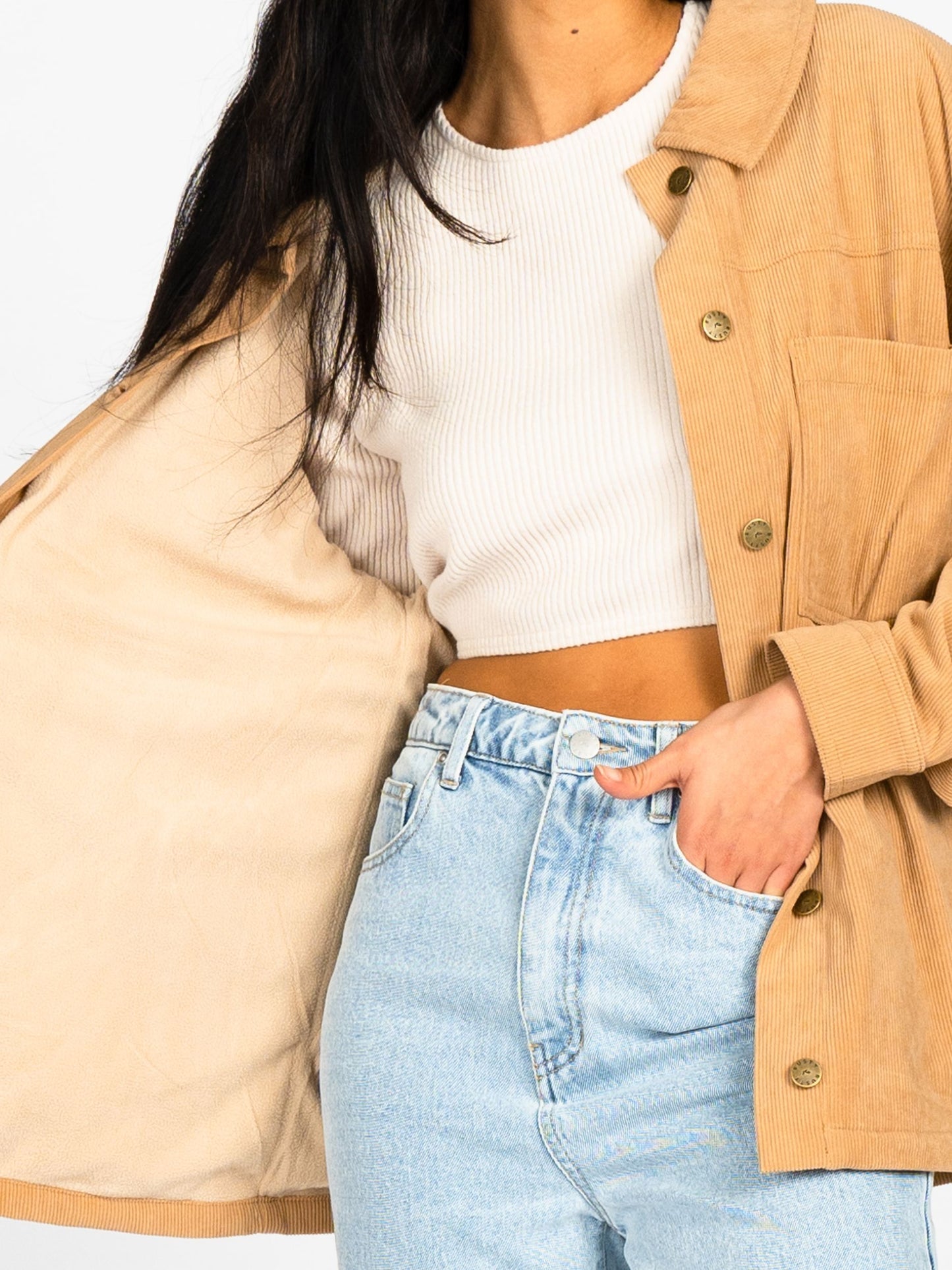 KEEP DREAMING CORD JACKET