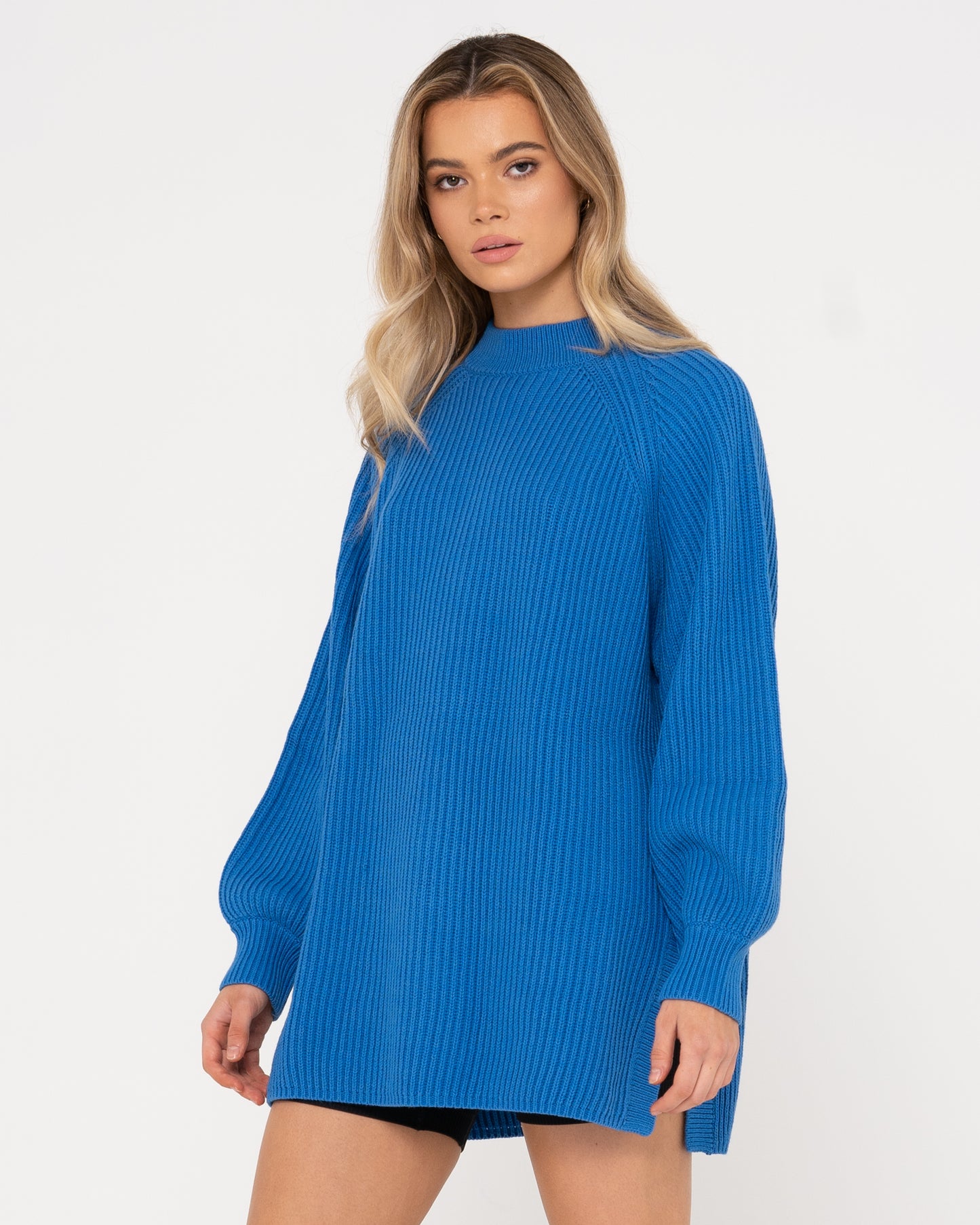 RIMBRA CREW LONGLINE KNIT