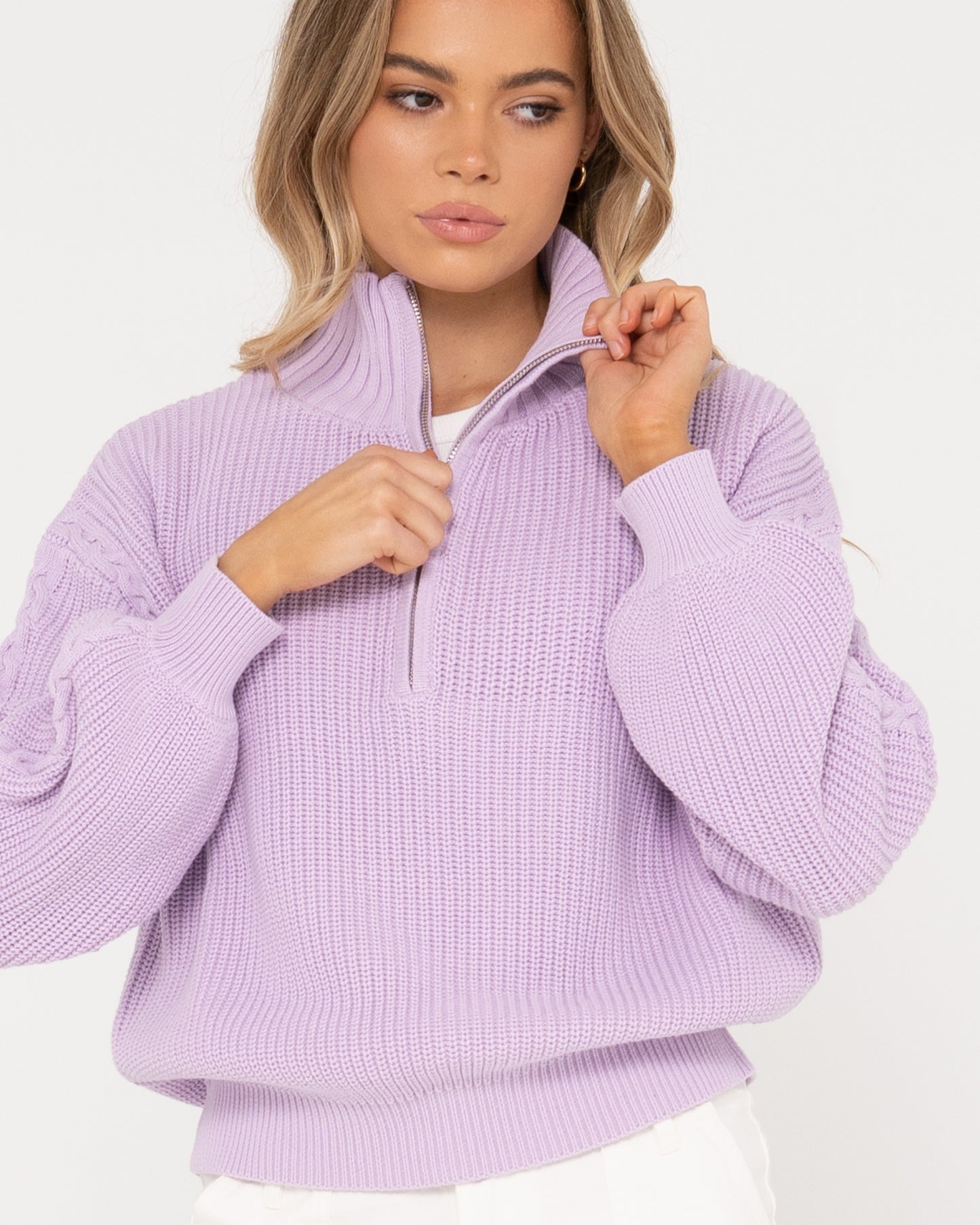 IRIS HALF ZIP KNIT
