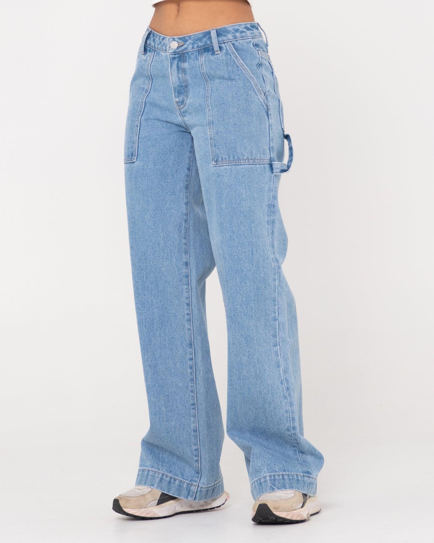 BILLIE LOW RISE CARPENTER PANT - ULG