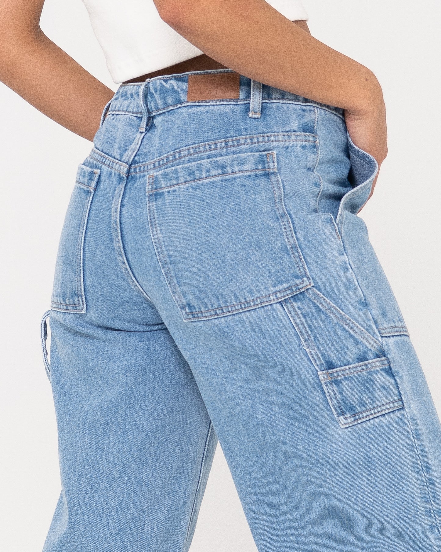 BILLIE LOW RISE CARPENTER PANT - ULG