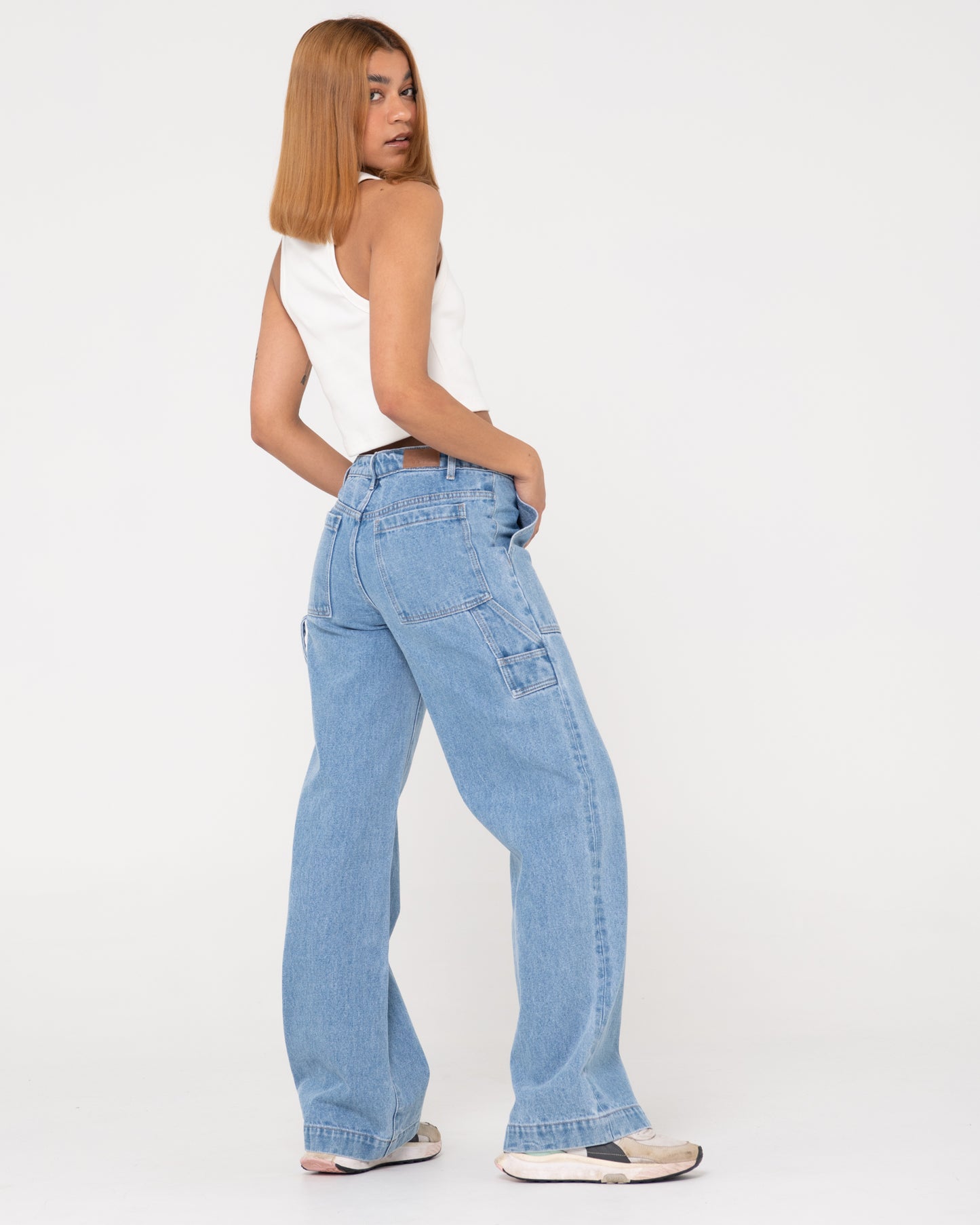 BILLIE LOW RISE CARPENTER PANT - ULG