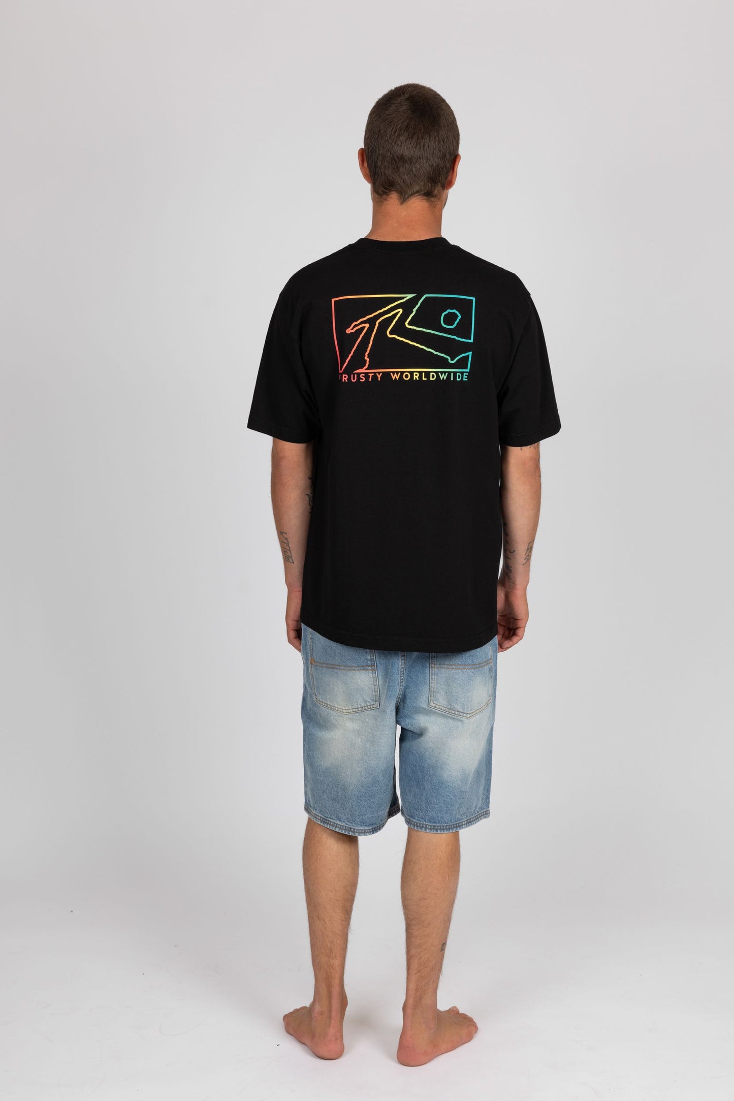 BOXED OUT SHORT SLEEVE TEE