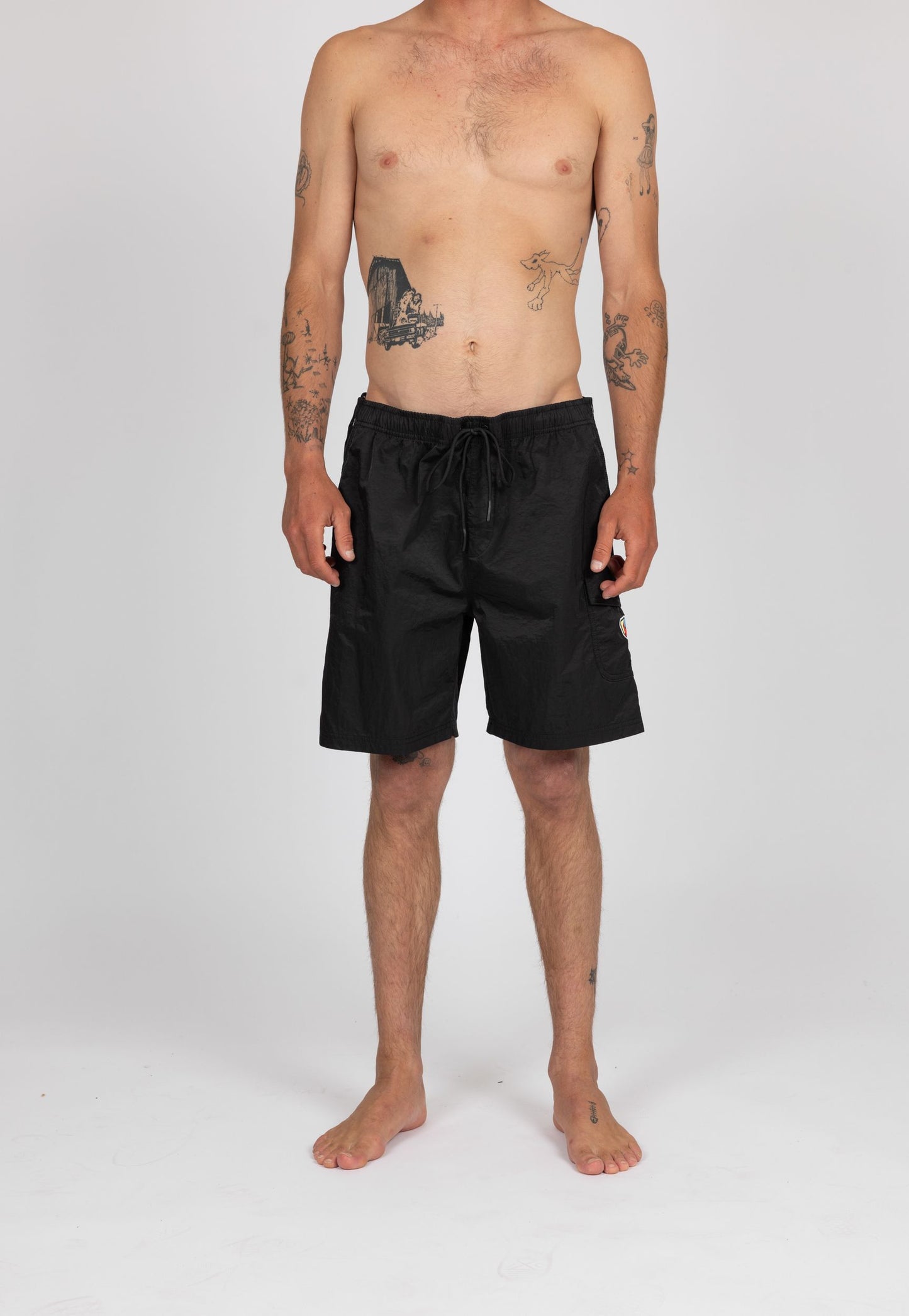 TRIPPED OUT ELASTIC BOARDSHORT