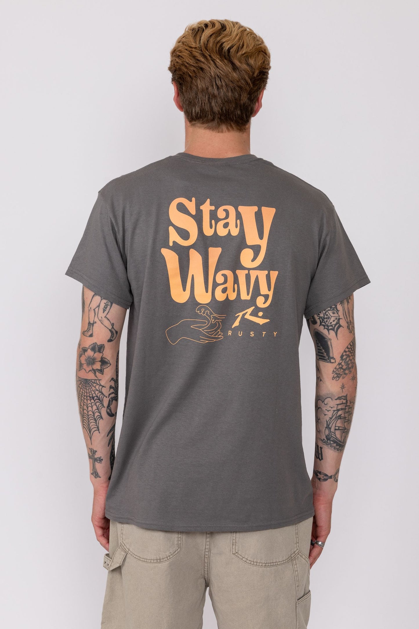 STAY WAVY SS TEE