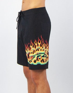 GREASE FIRE FIXED BOARDSHORT