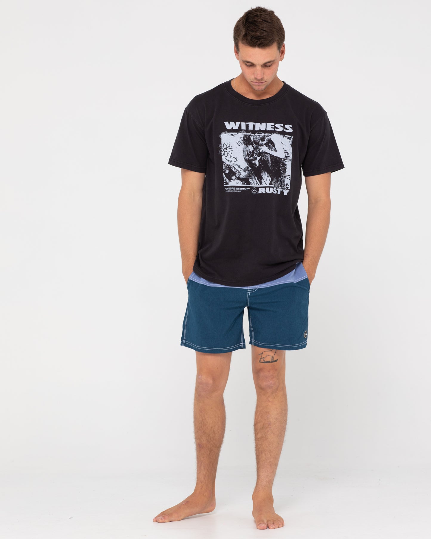 MARBLE BAR ELASTIC BOARDSHORT