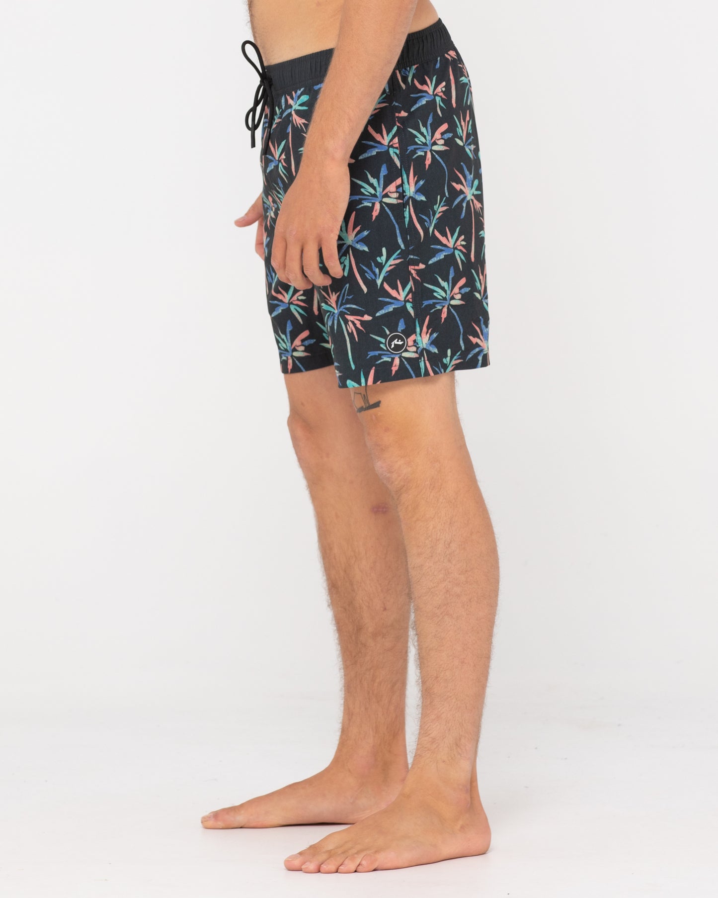 PSYCHE PALMS ELASTIC BOARDSHORT