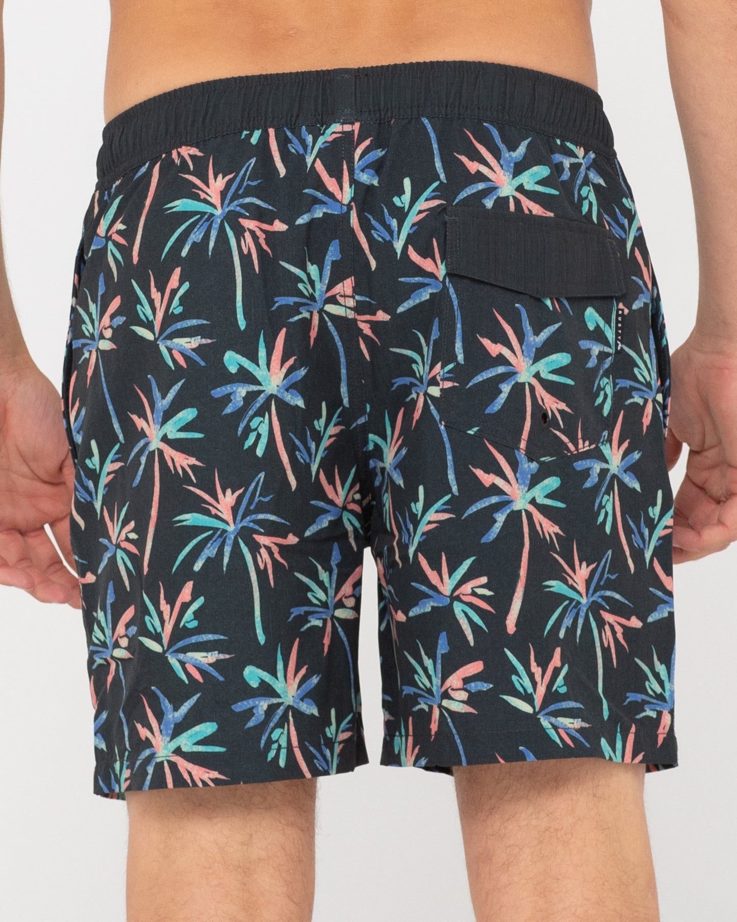 PSYCHE PALMS ELASTIC BOARDSHORT