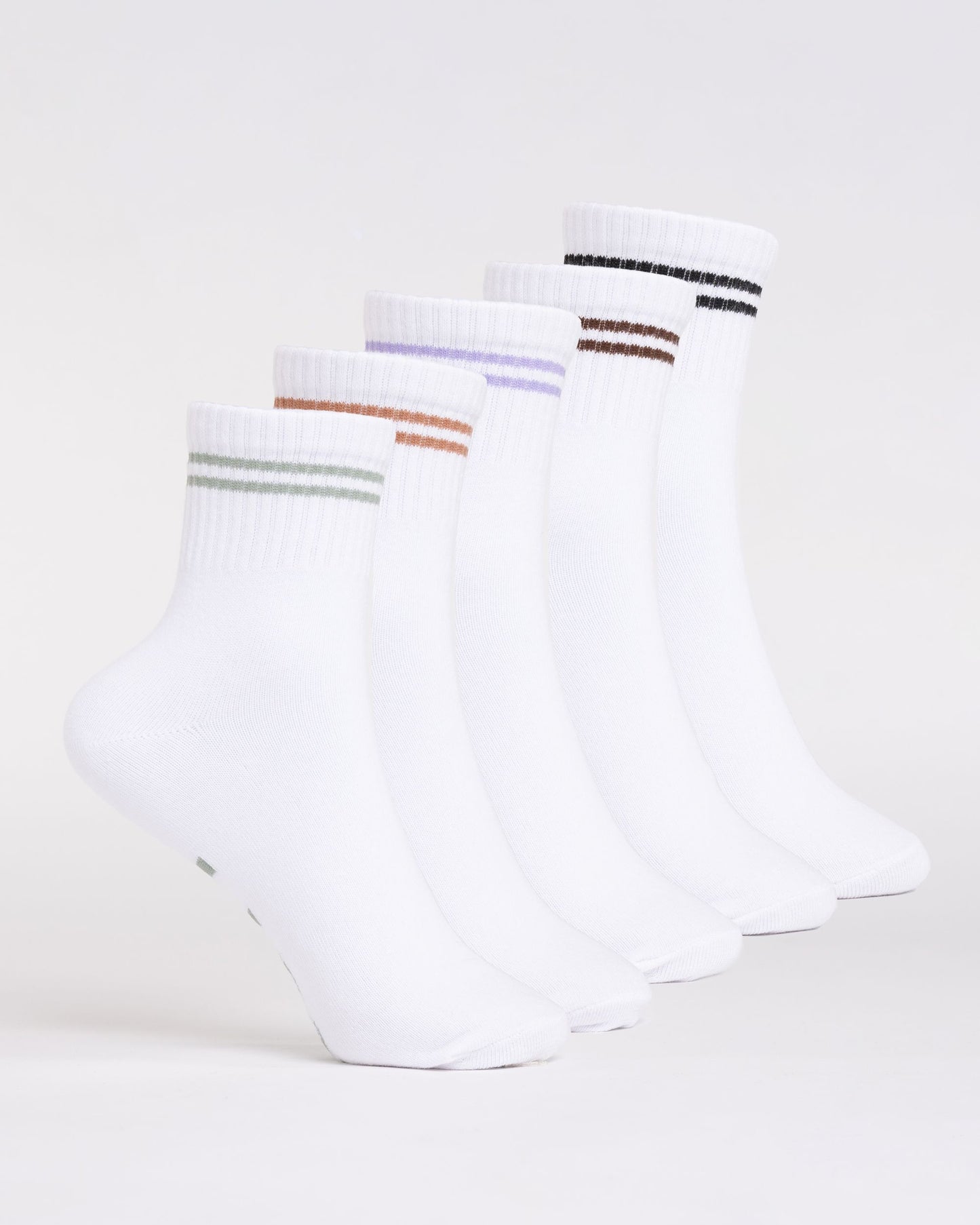 ALL DAY CREW 5-SOCK PACK