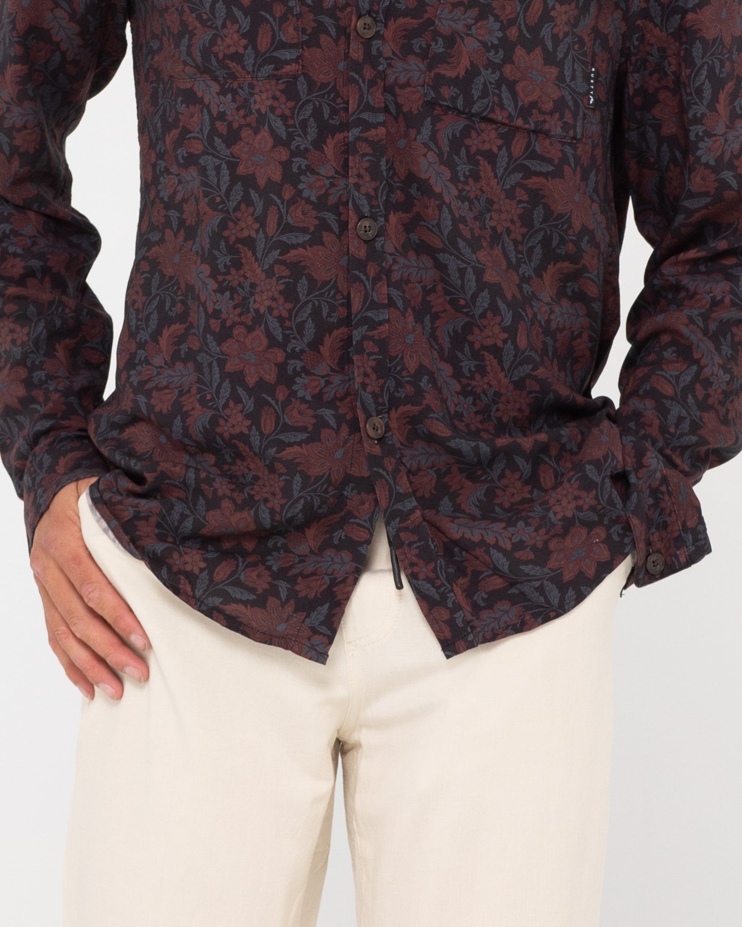 DARK BATIK UTILITY LONG SLEEVE SHIRT