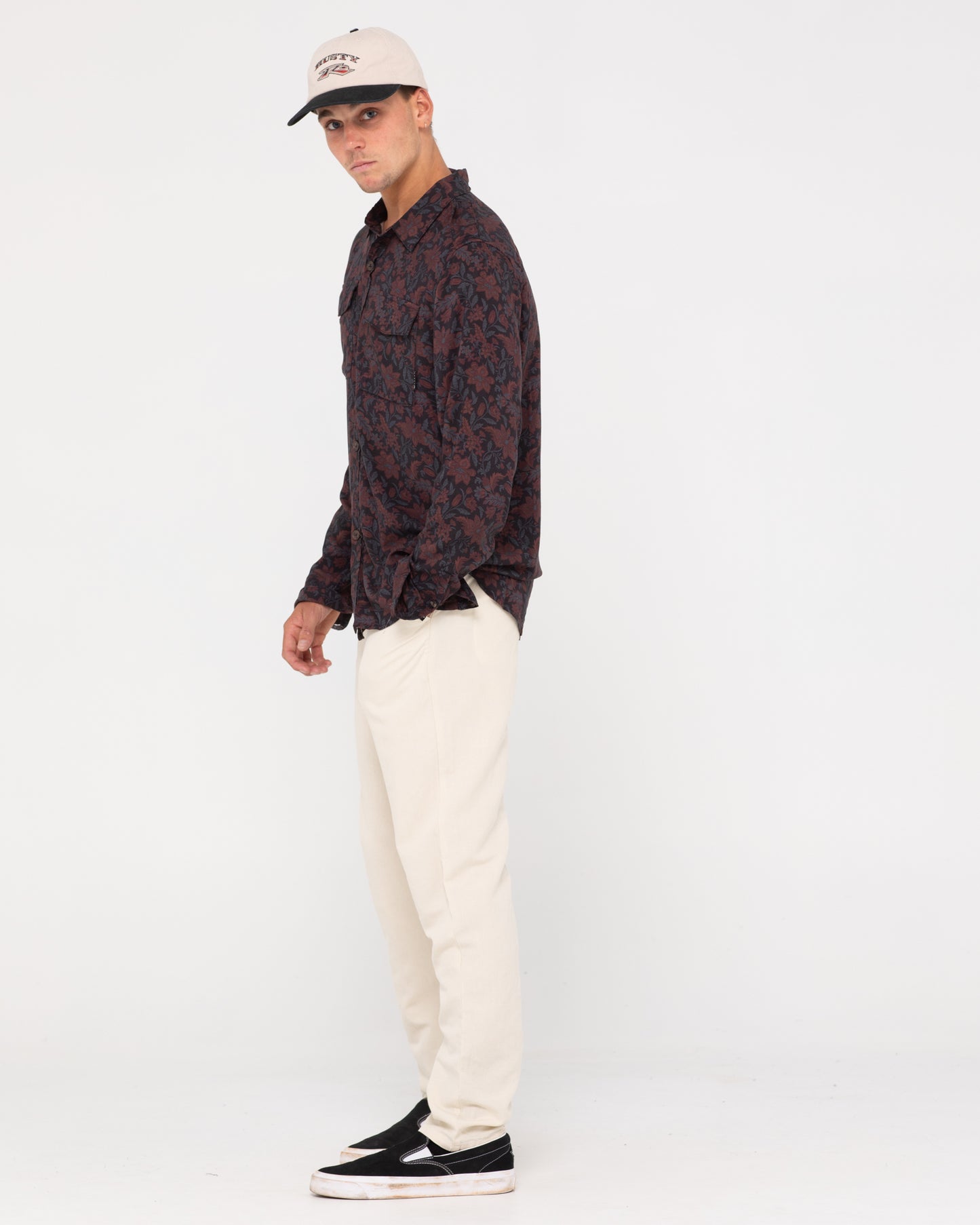 DARK BATIK UTILITY LONG SLEEVE SHIRT