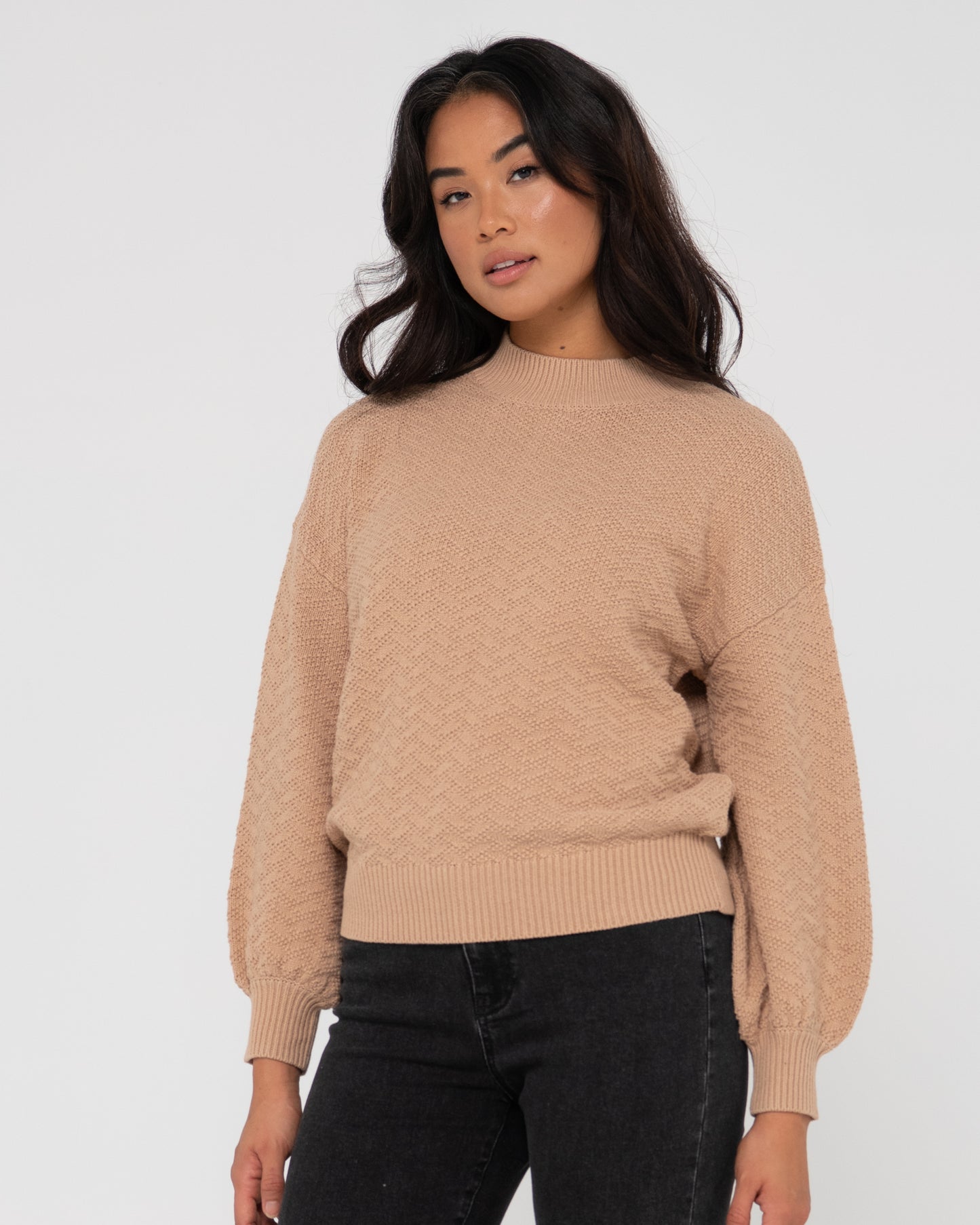 CARA CREW NECK KNIT