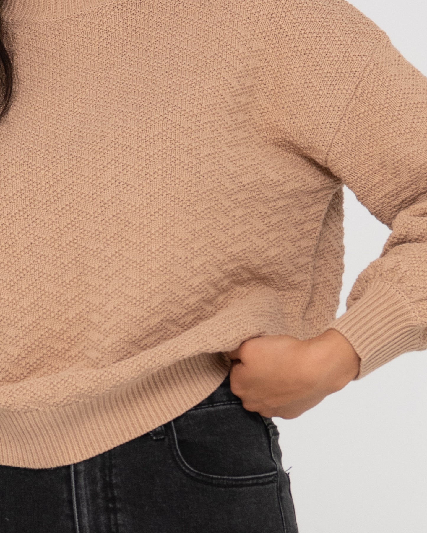 CARA CREW NECK KNIT