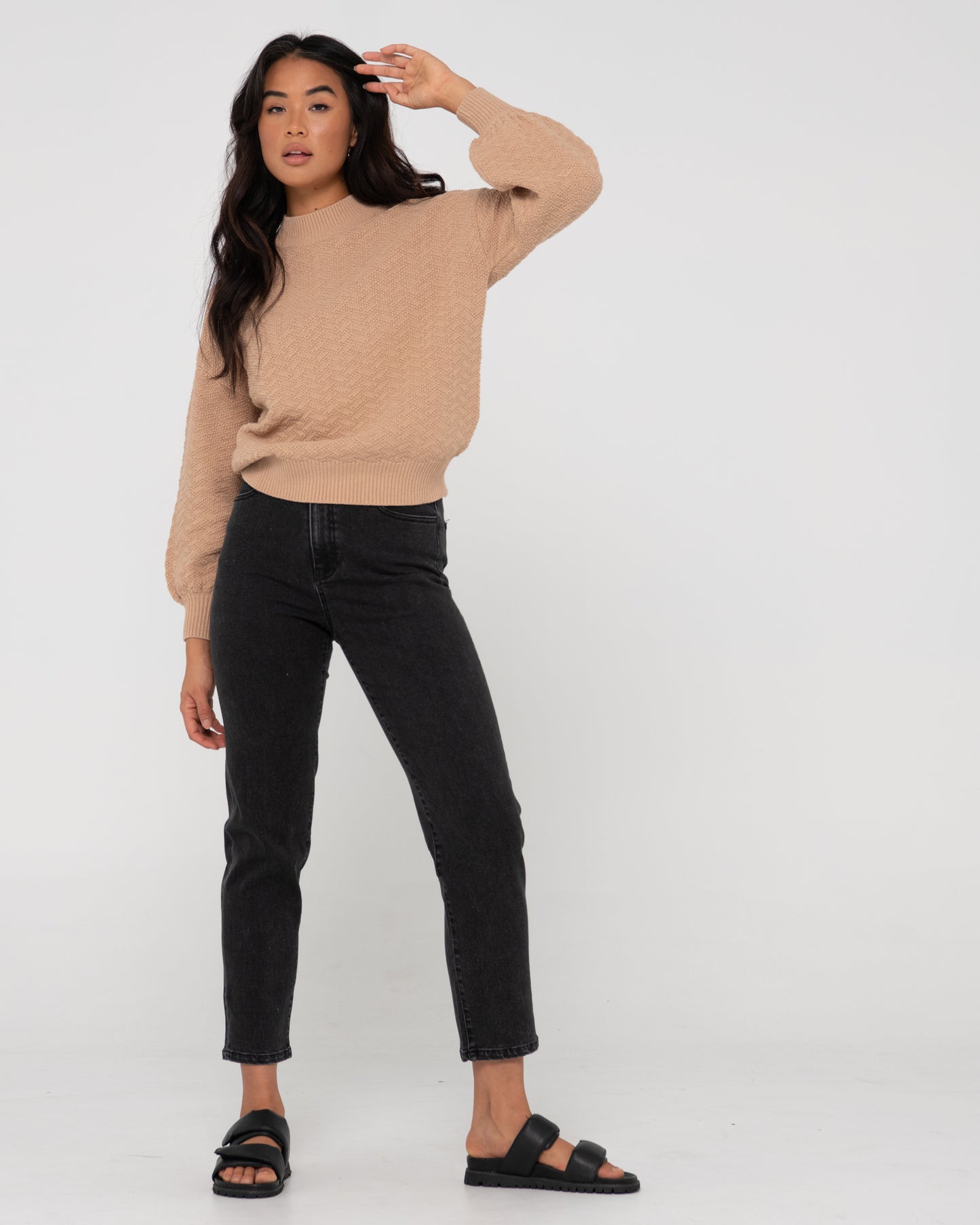 CARA CREW NECK KNIT