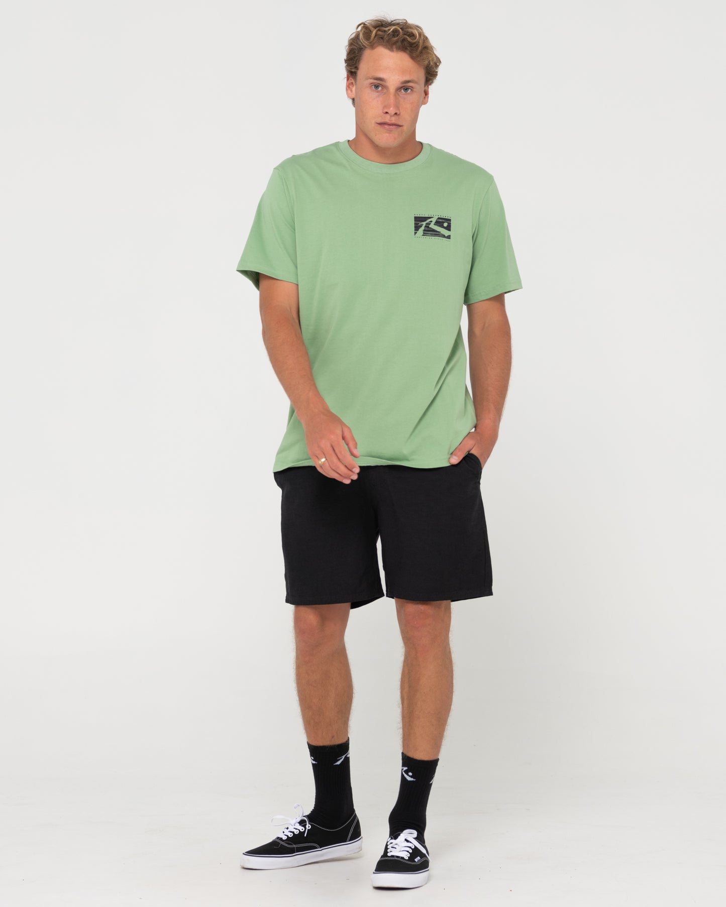 R DOT SHORT SLEEVE TEE