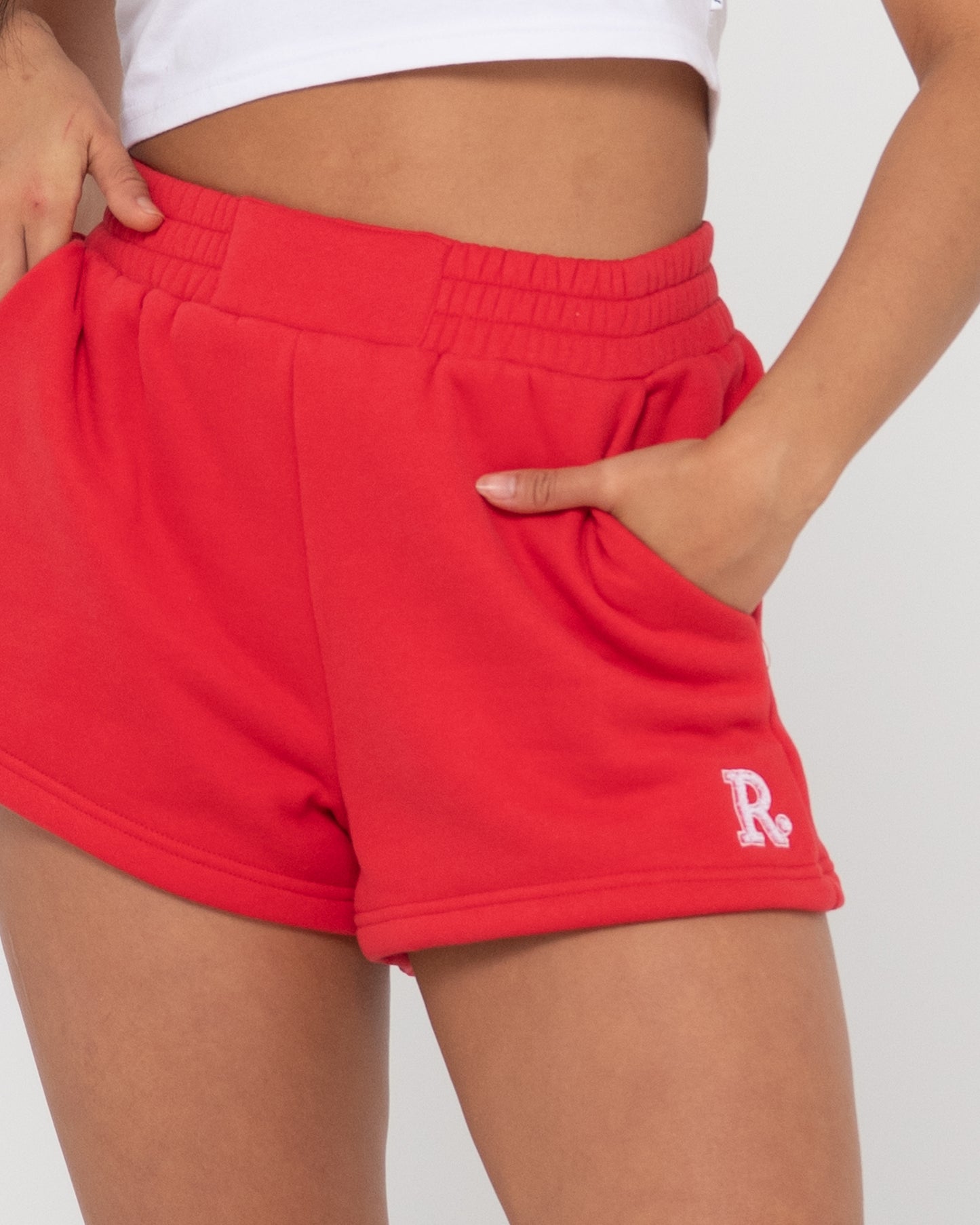 RUSTY LINE FLEECE SHORT