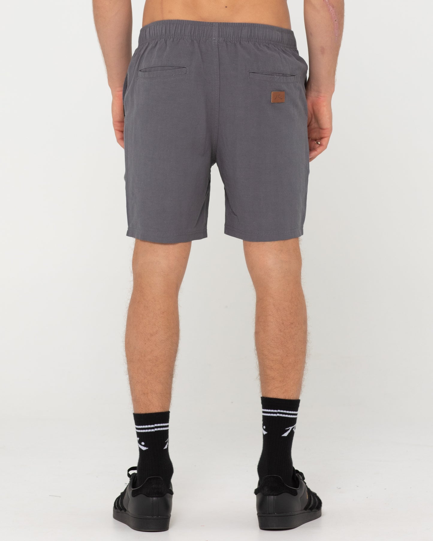 OVERTONE LINEN 17 ELASTIC SHORT