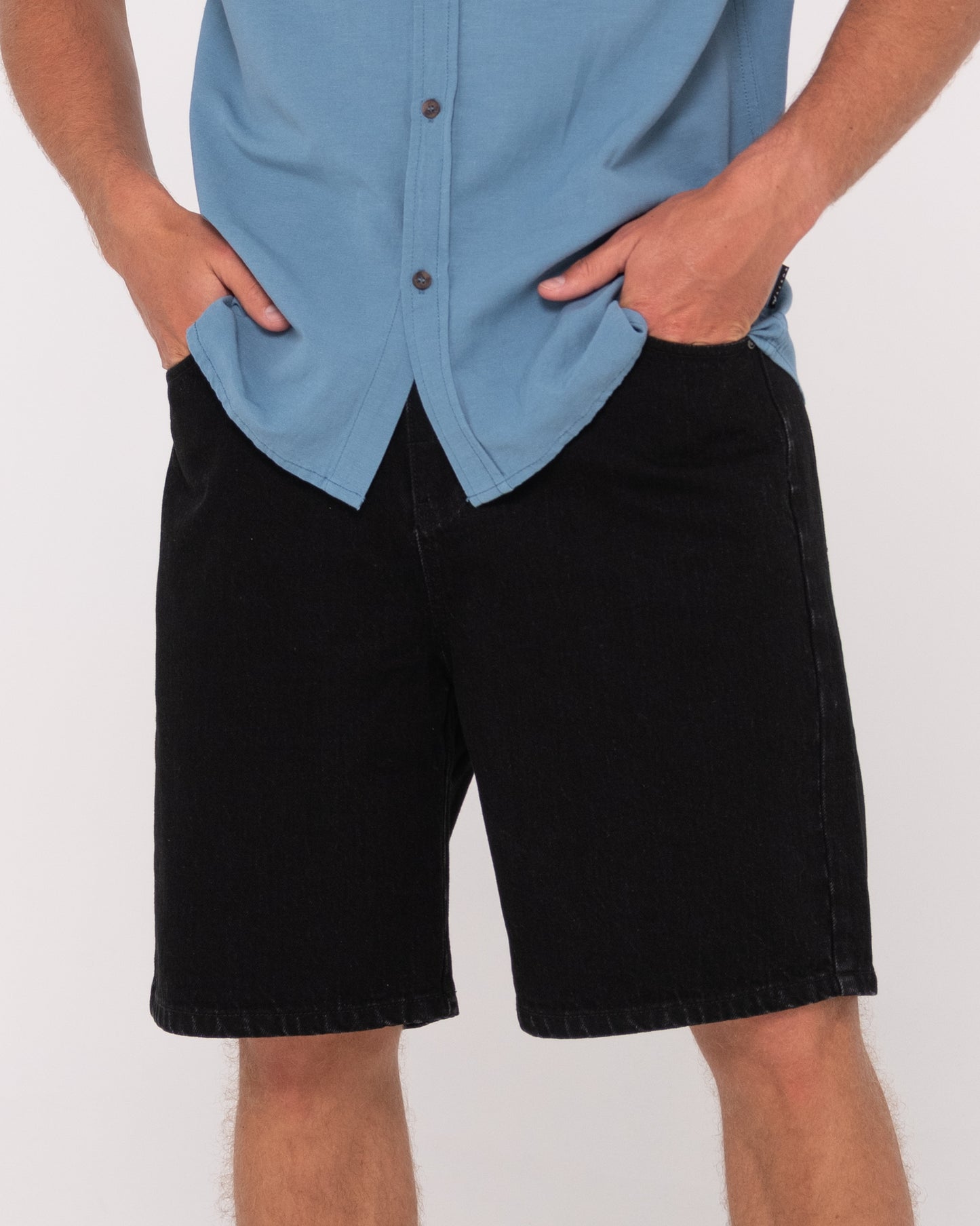 OVERTONE SHORT SLEEVE LINEN SHIRT