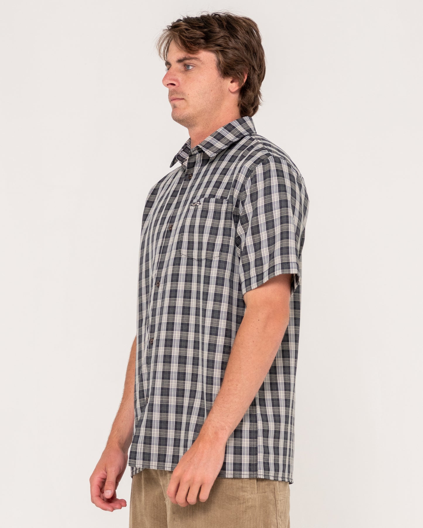 DATSUN CHECK SHORT SLEEVE SHIRT