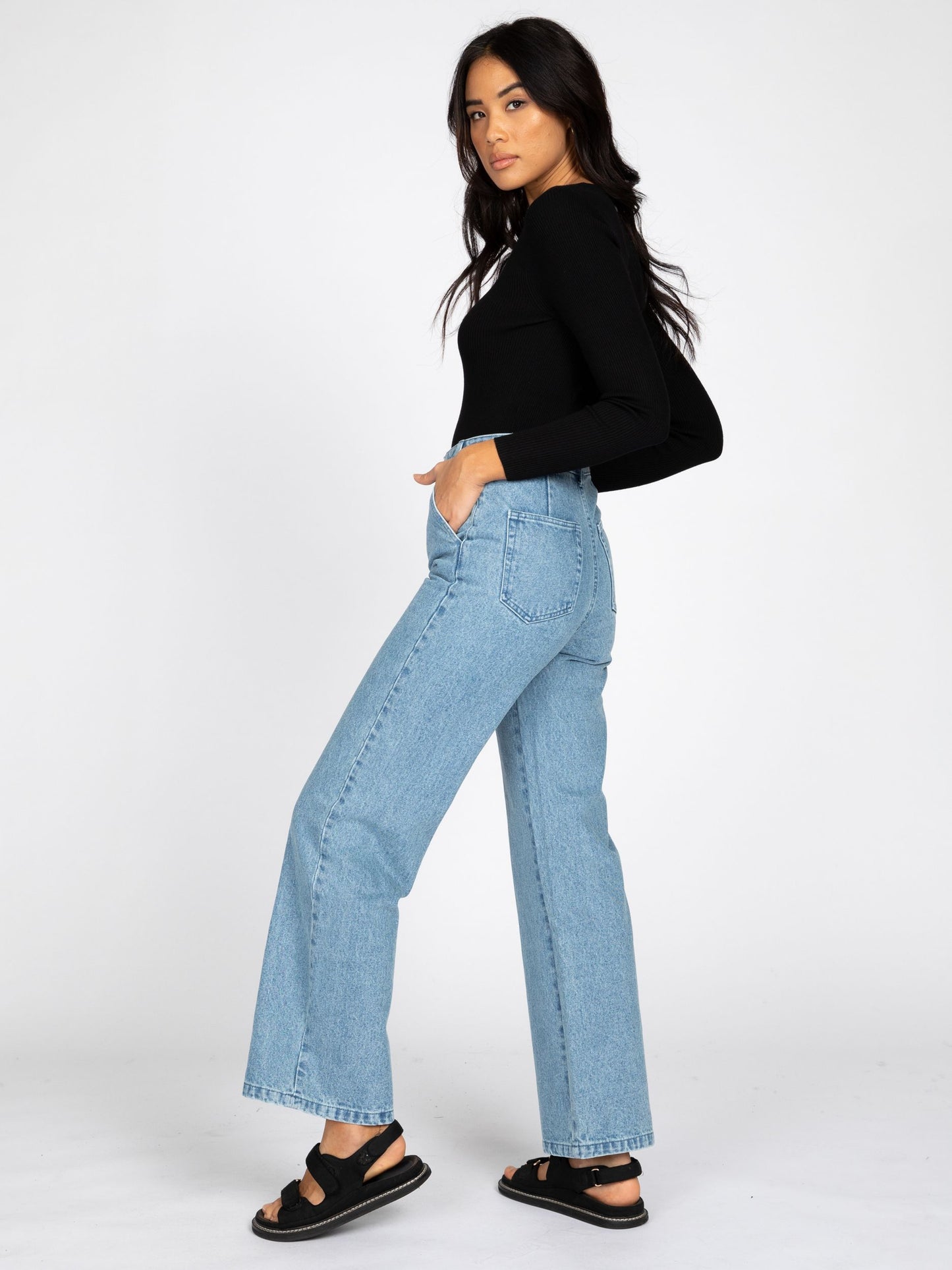 CAMERON HIGH WAIST FLARE JEAN - THD