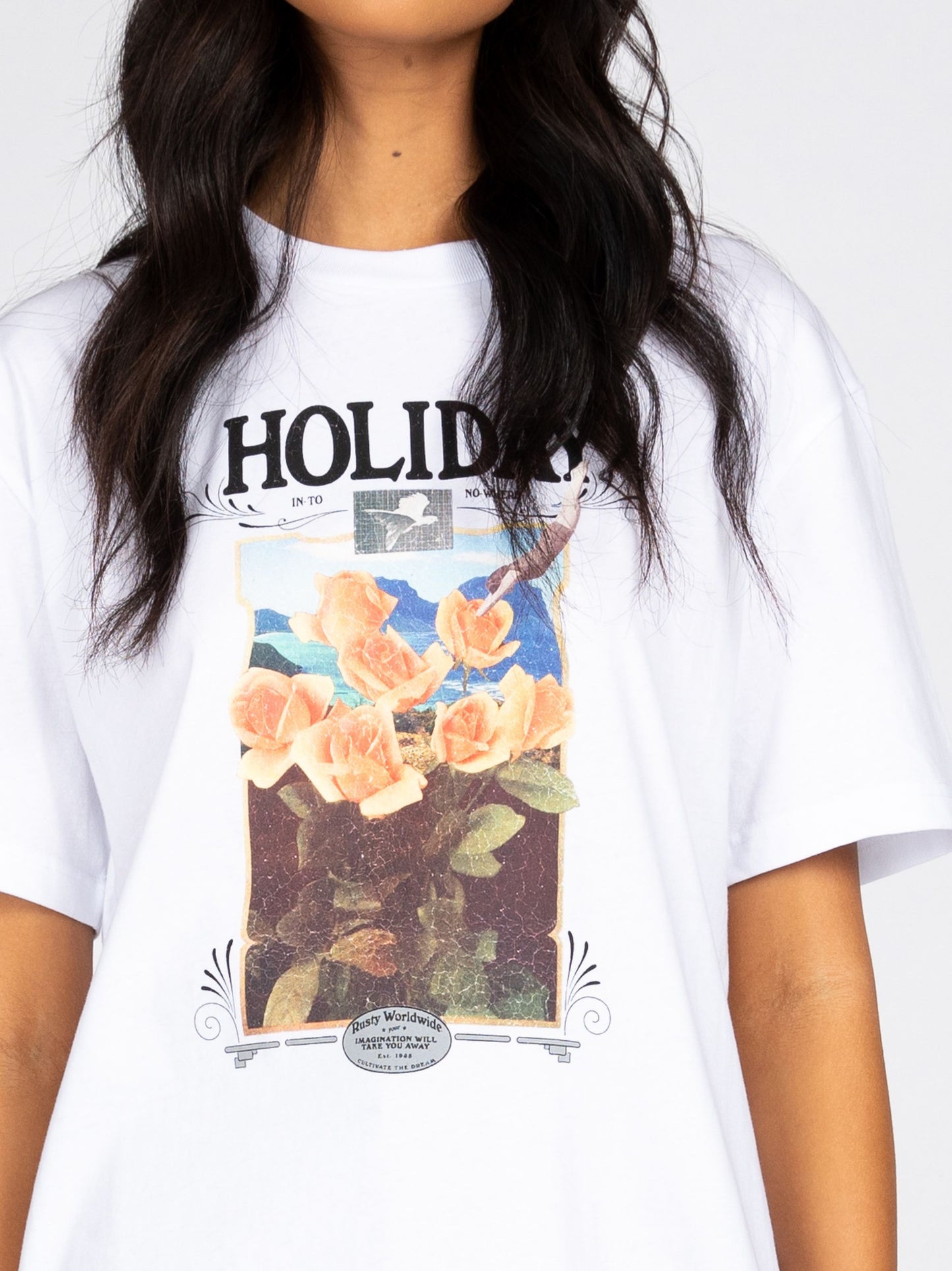 DREAM HOLIDAY BOYFRIEND FIT TEE