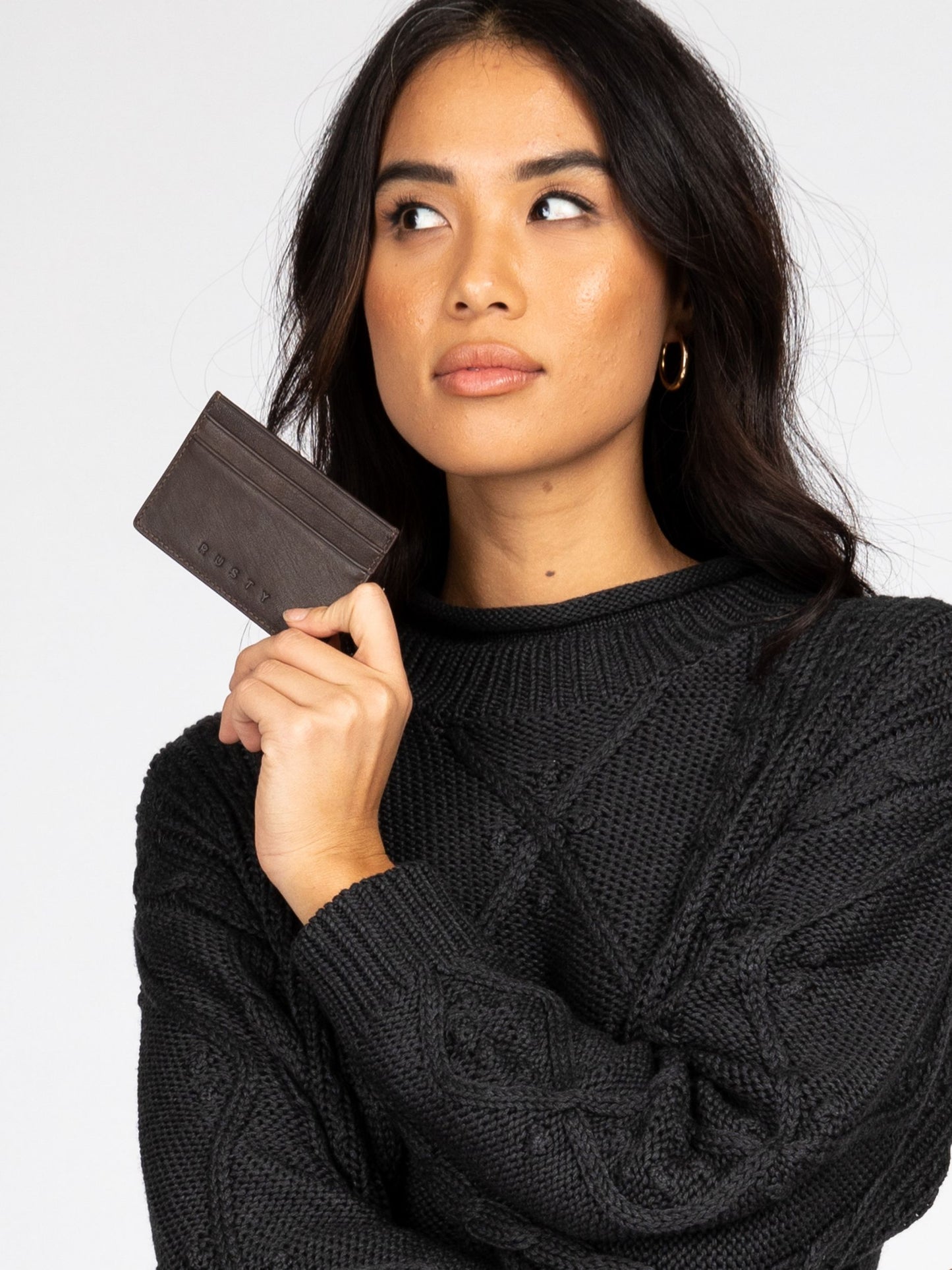 GRACE LEATHER CARD HOLDER