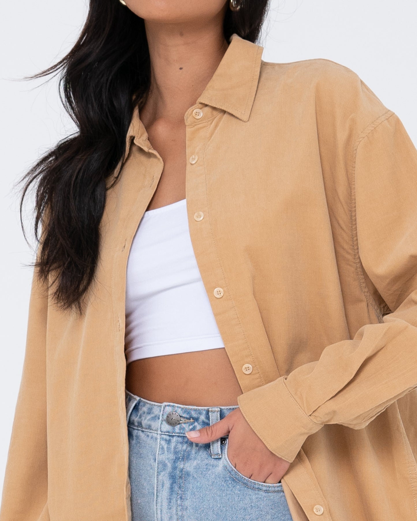 TAMMY CORD SHIRT