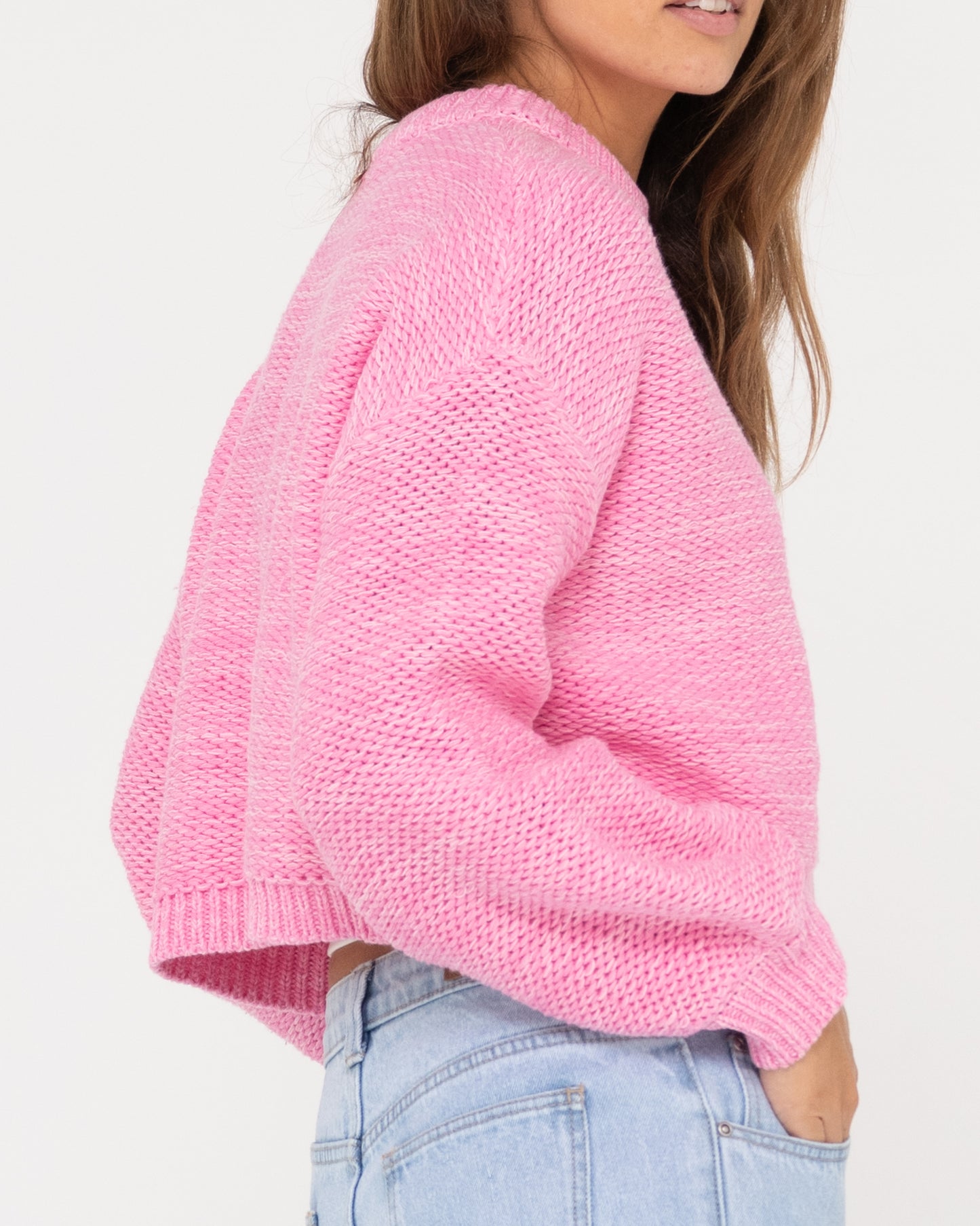MARLOW CROPPED CHUNKY KNIT