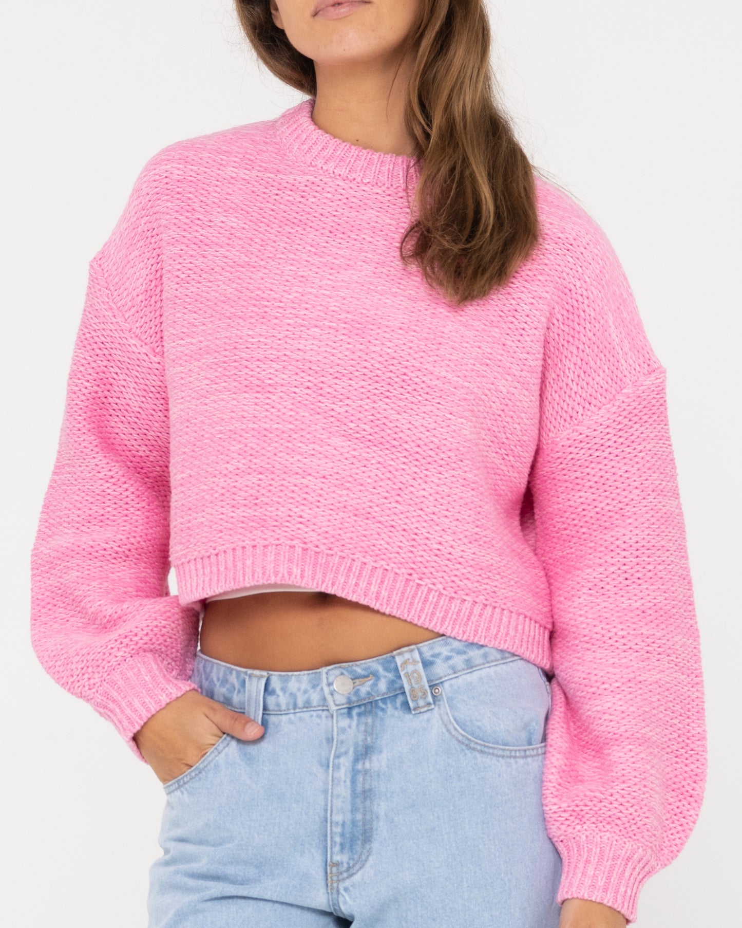 MARLOW CROPPED CHUNKY KNIT