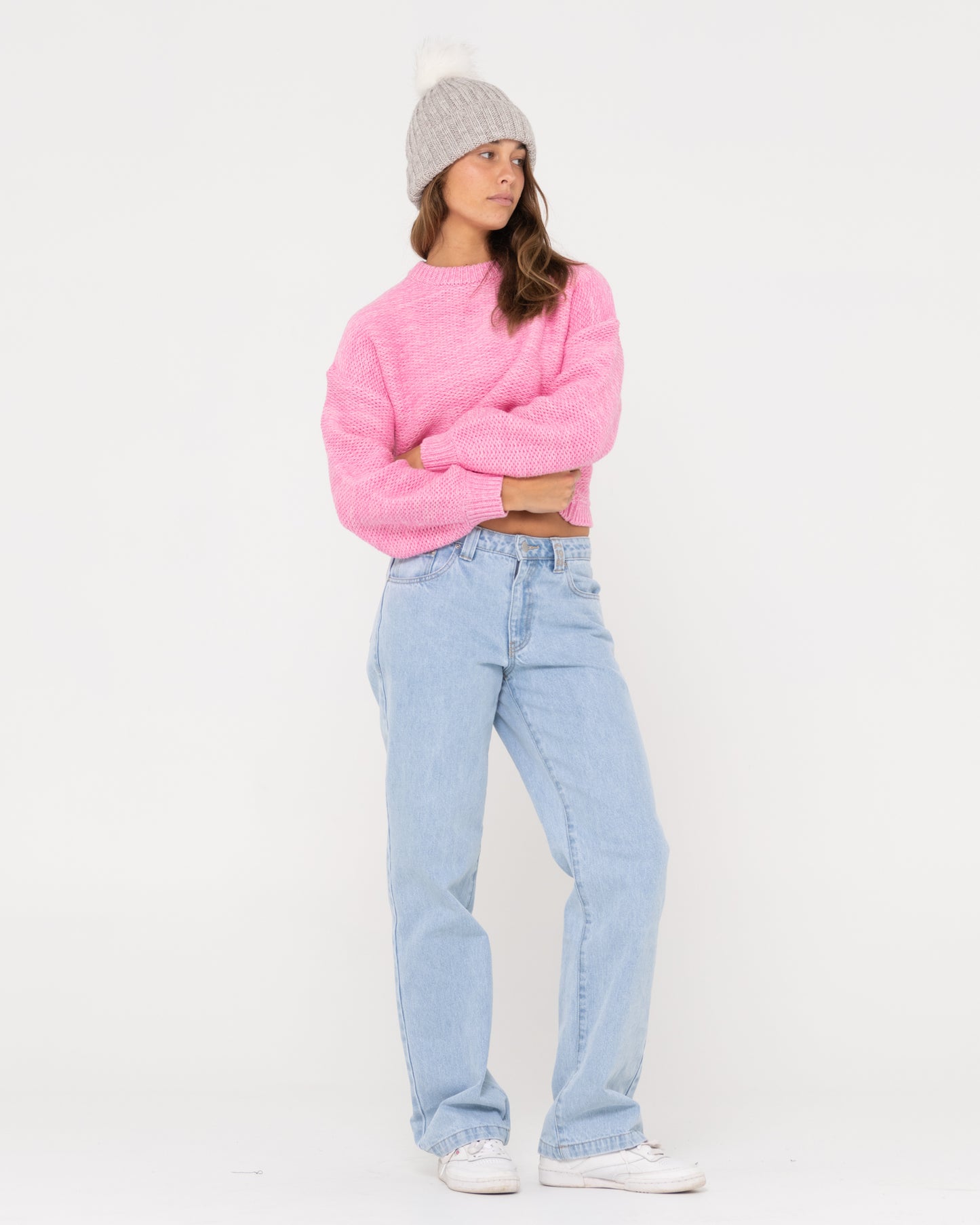 MARLOW CROPPED CHUNKY KNIT