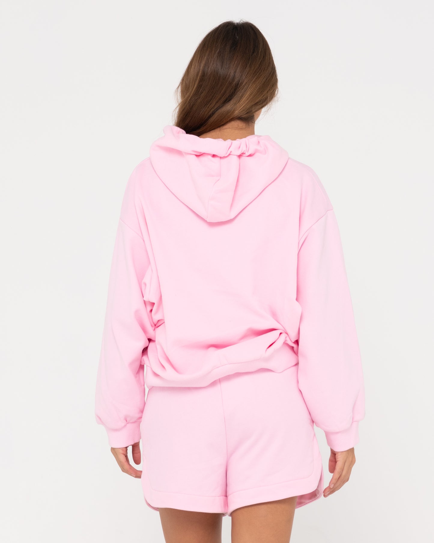 RUSTY SIGNATURE OVERSIZE HOODED FLEECE