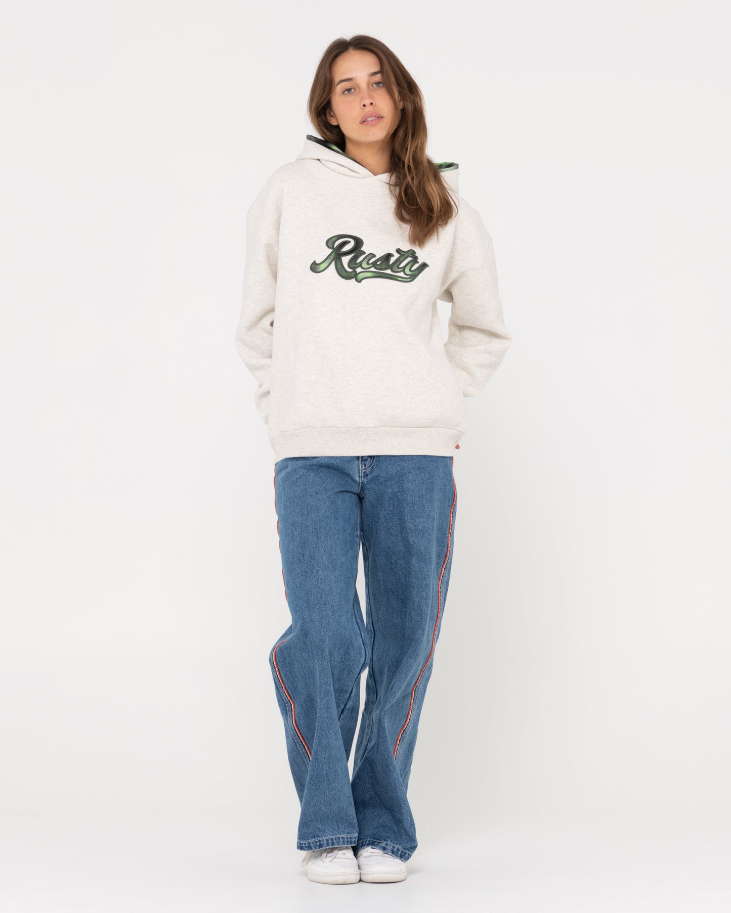 COUNTRY CLUB OVERSIZED HOODED FLEECE