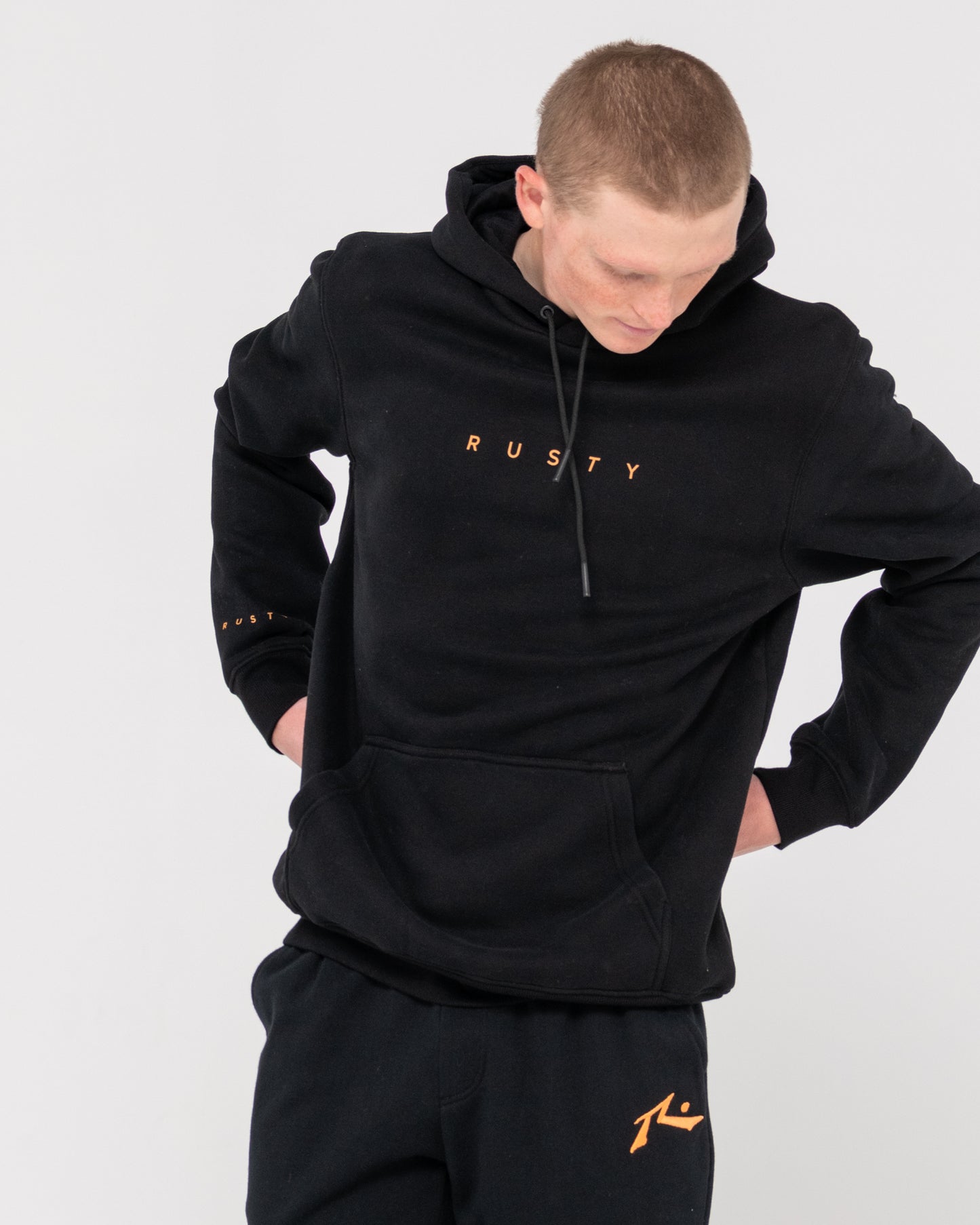 SHORT CUT HOODED FLEECE