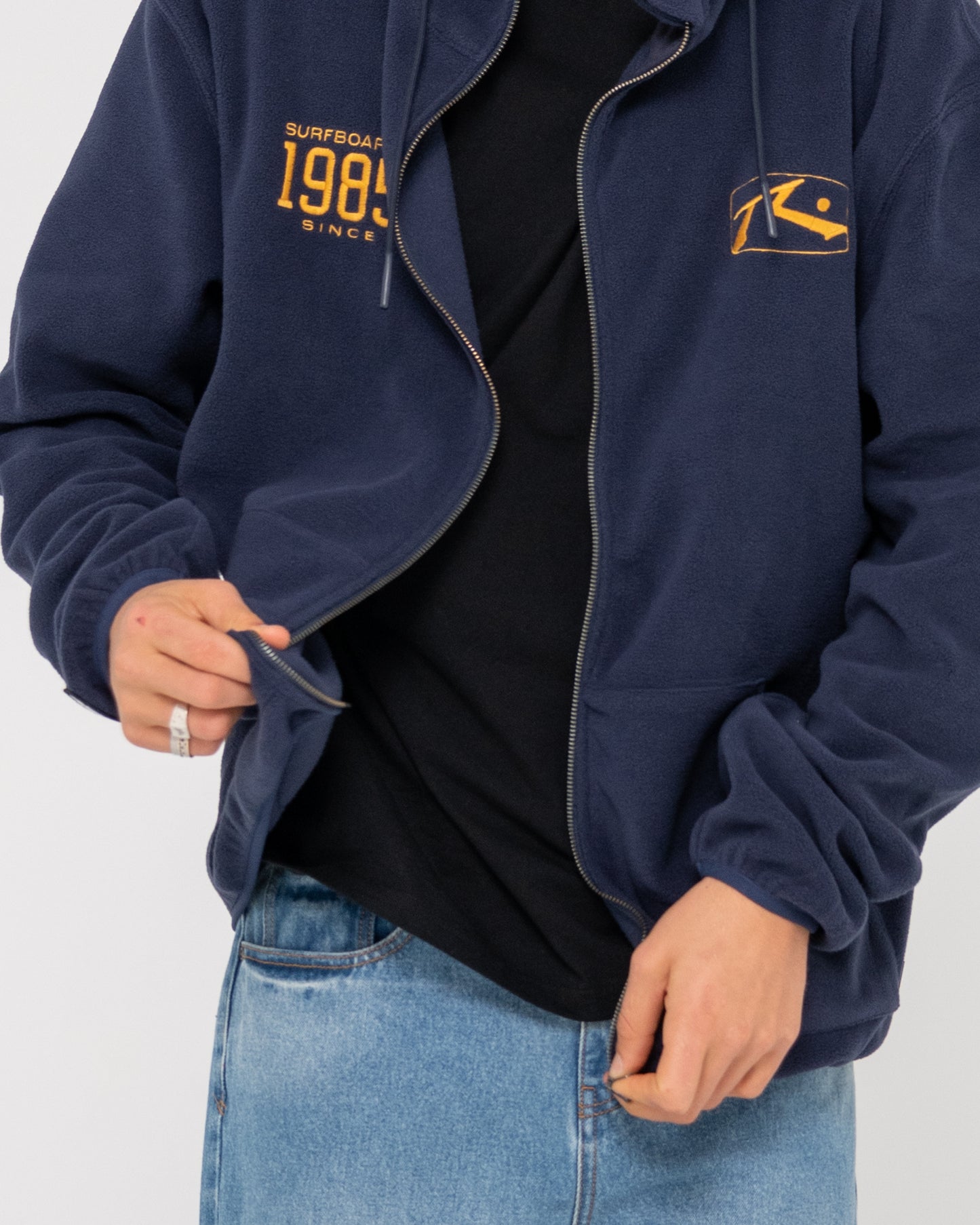 1985 RELAXED ZIP THRU POLAR FLEECE