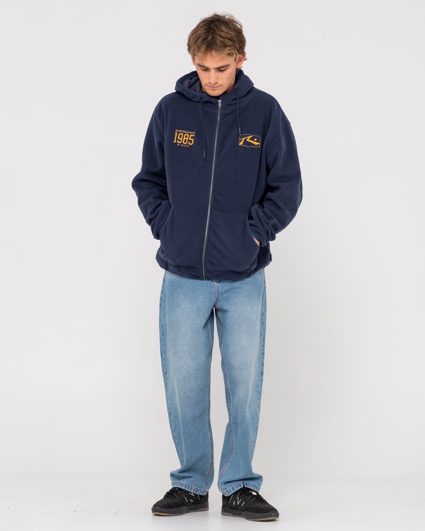 1985 RELAXED ZIP THRU POLAR FLEECE