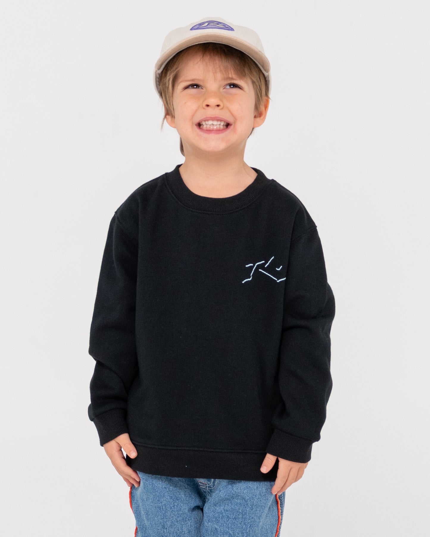 ONE HIT SHADOW CREW FLEECE RUNTS