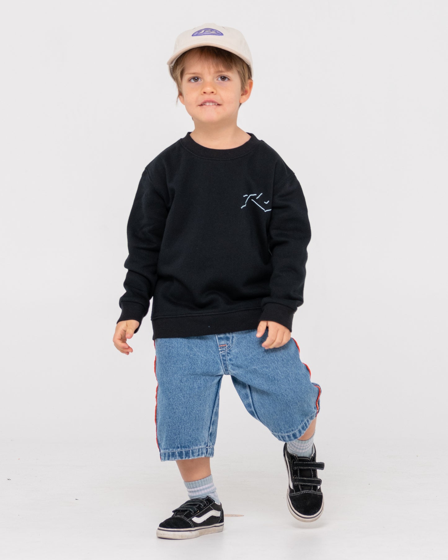 ONE HIT SHADOW CREW FLEECE RUNTS